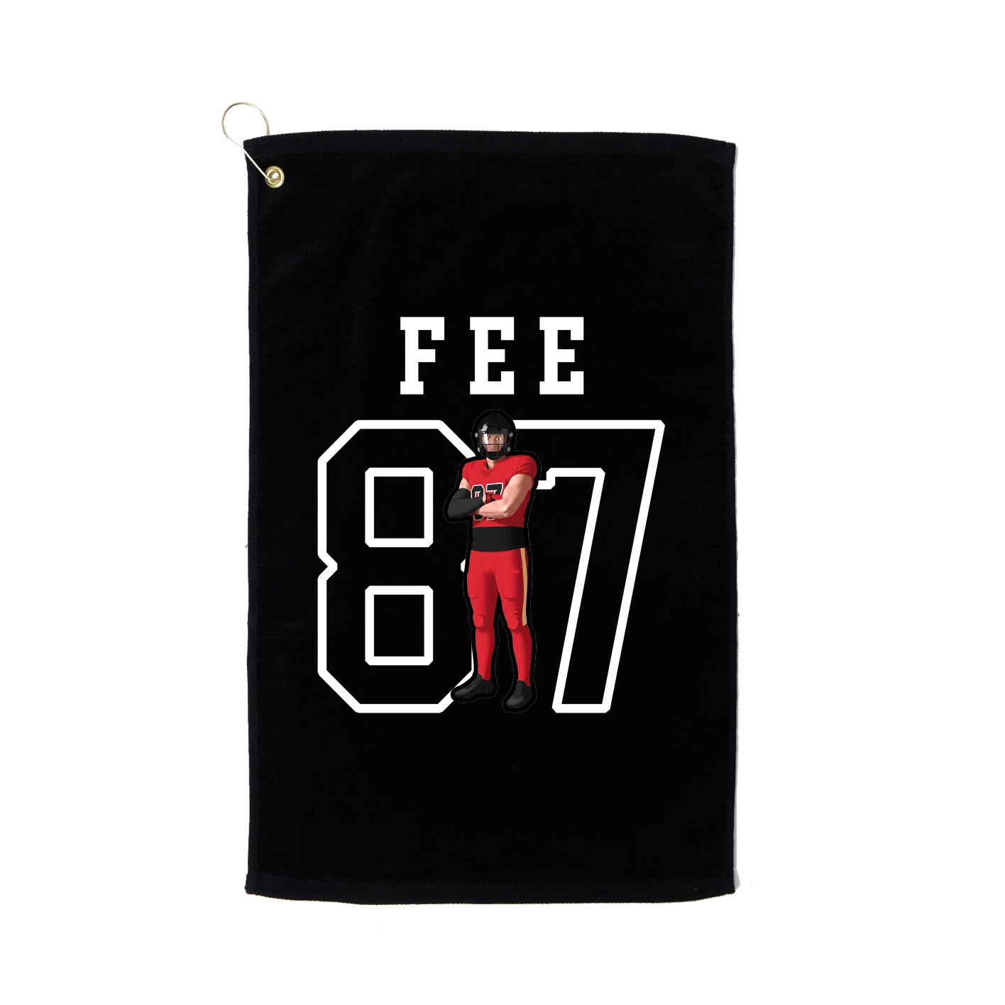 Golf Towel — Shirsey in Black