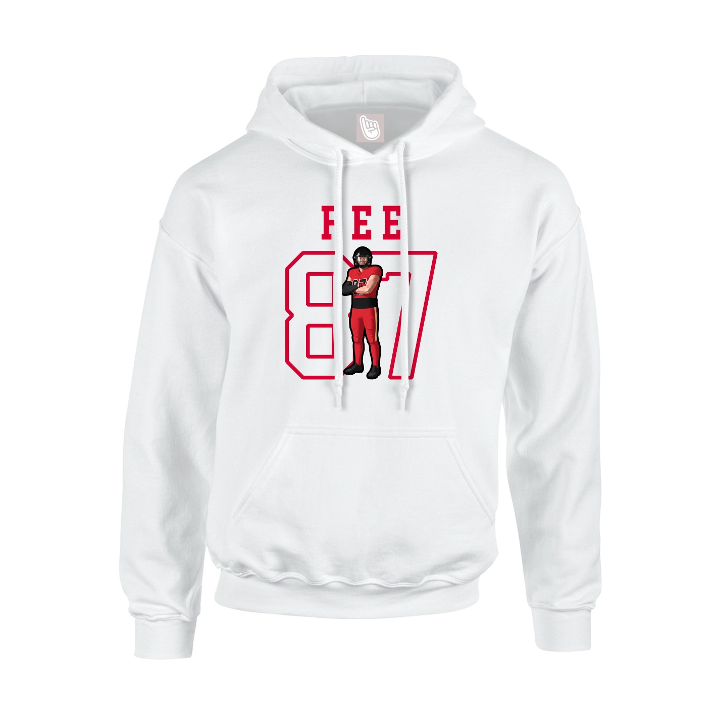 Youth Hoodie — Shirsey in White