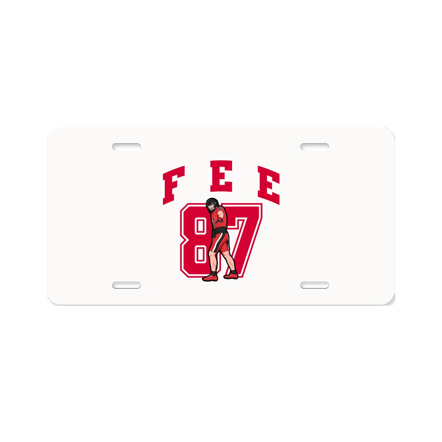 License Plate — Number in Classic