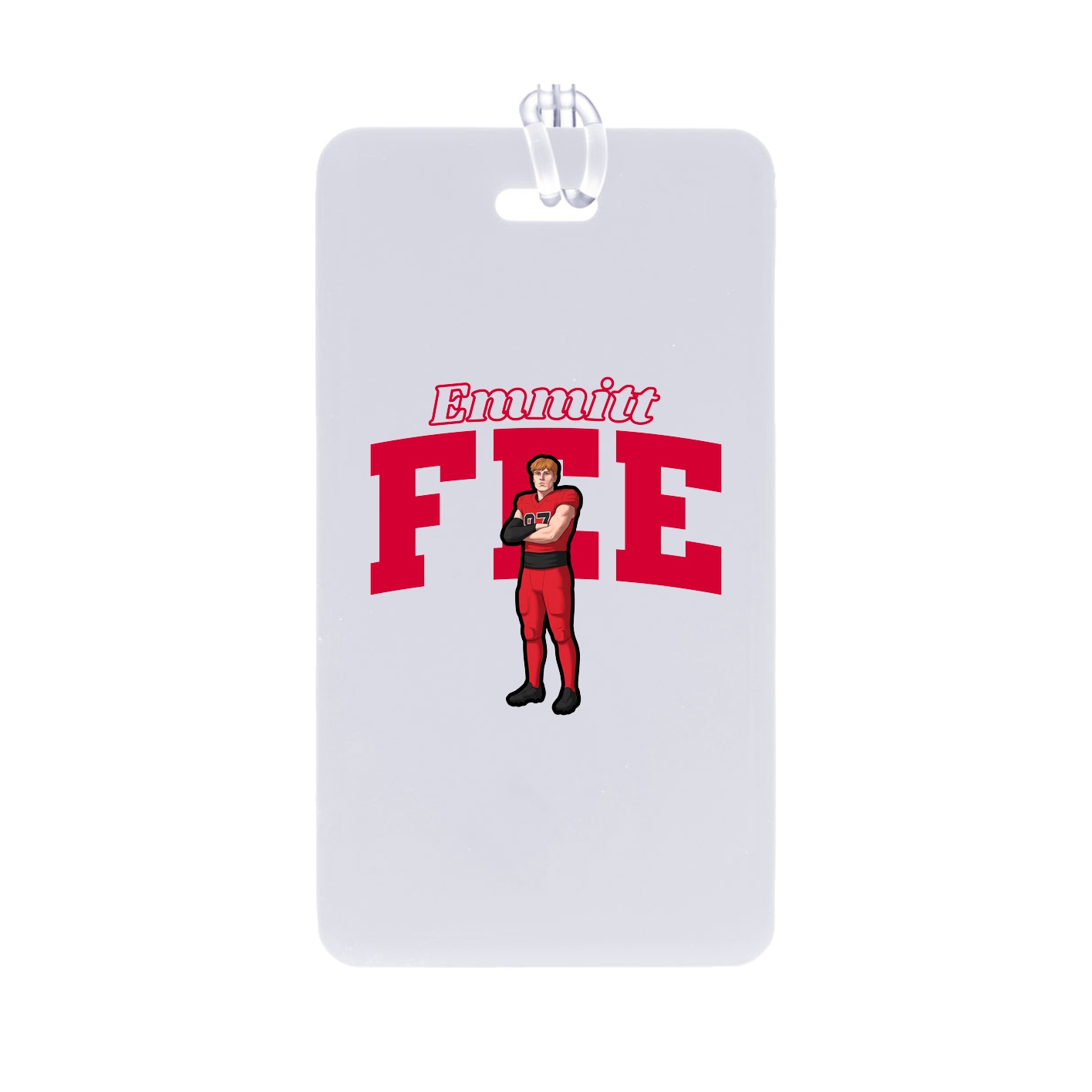 Bag Tag — Name Arch in Classic