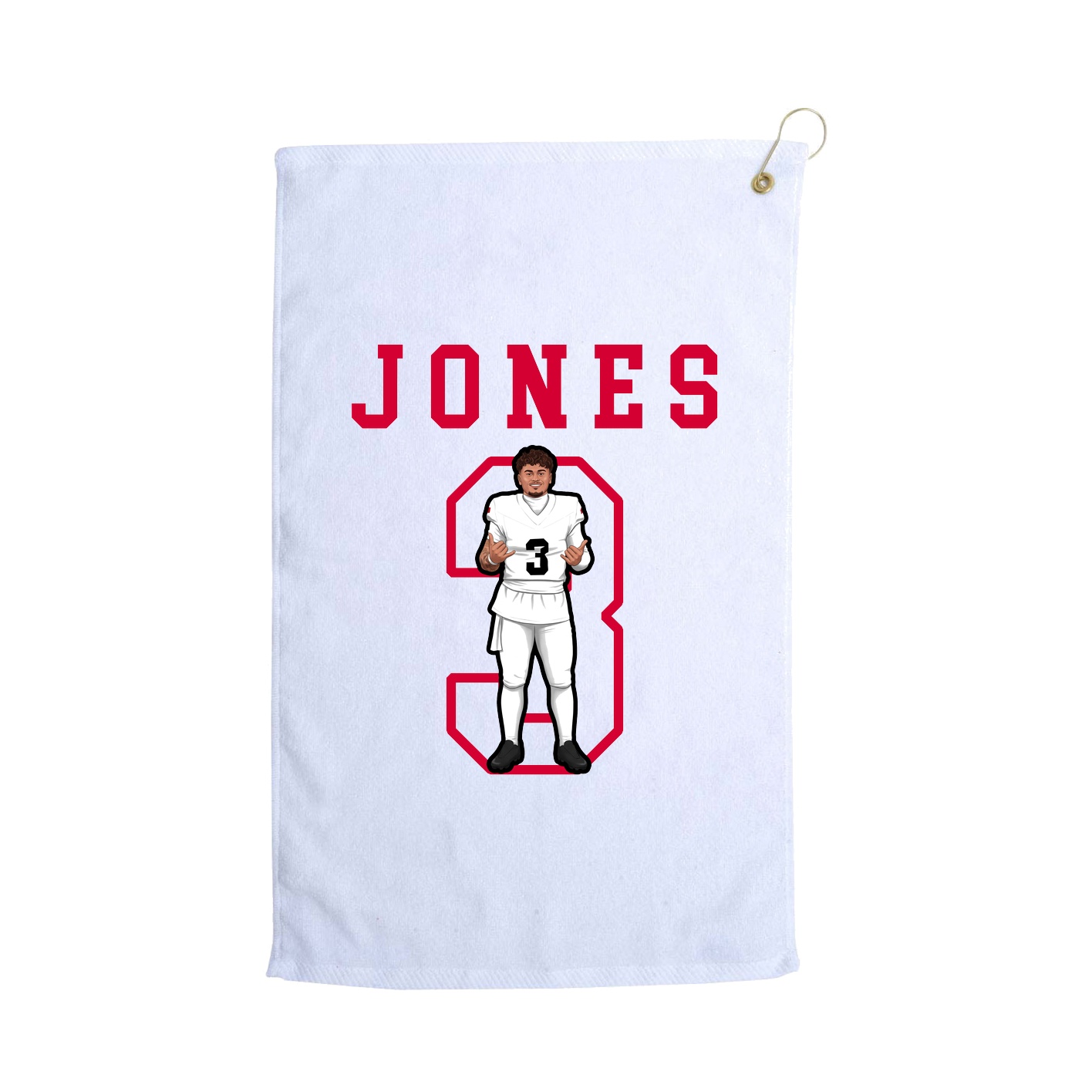 Golf Towel — Shirsey in White