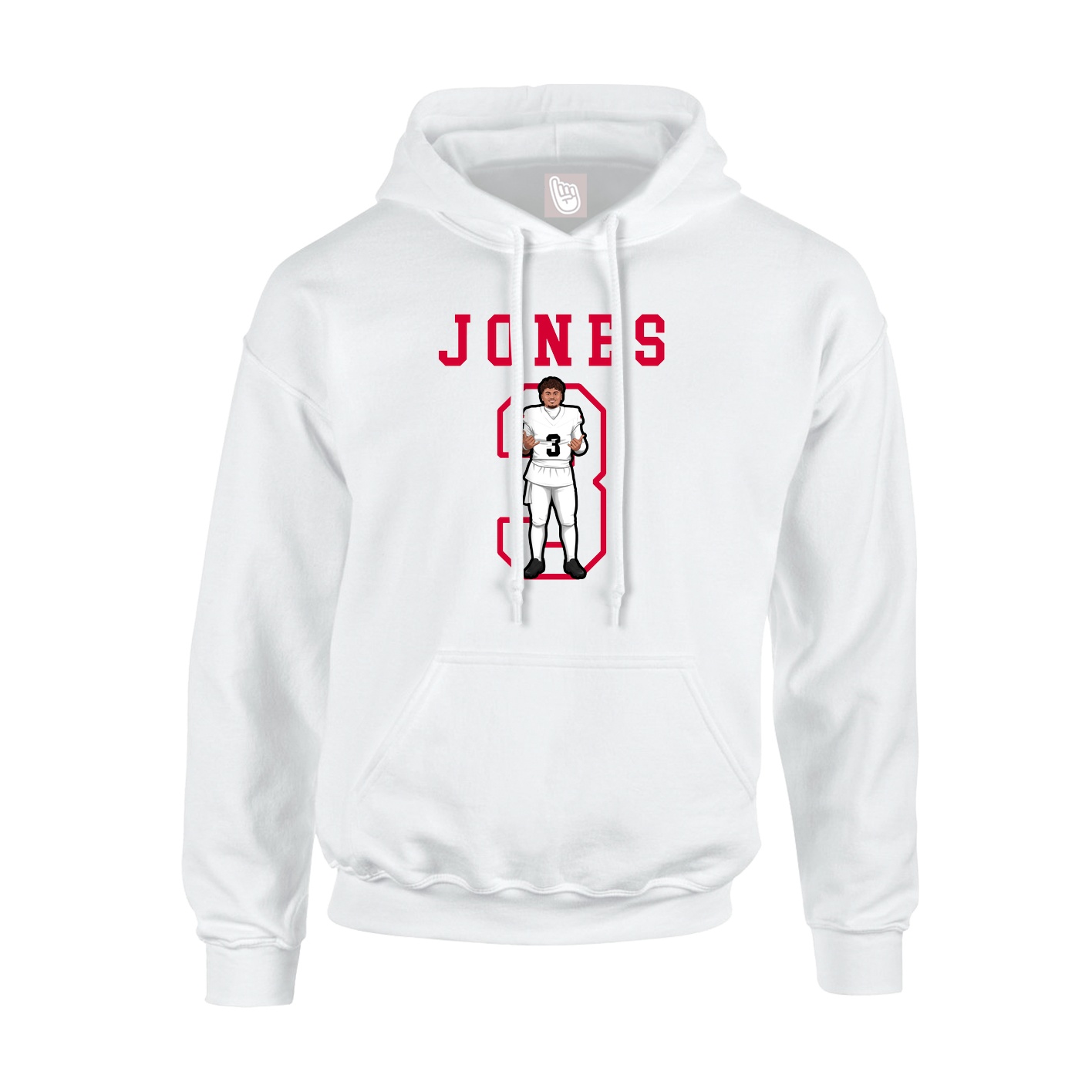 Youth Hoodie — Shirsey in White
