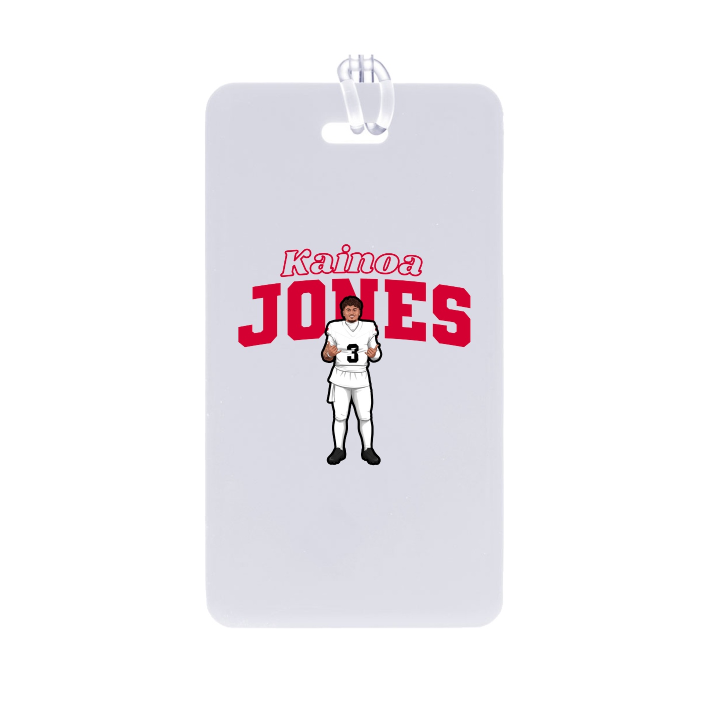 Bag Tag — Name Arch in Classic