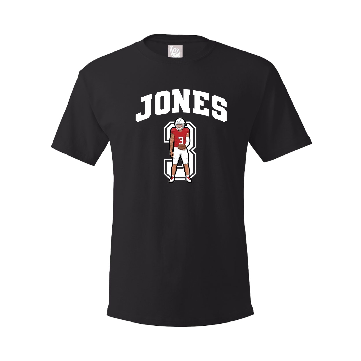 Youth Tee — Number in Black