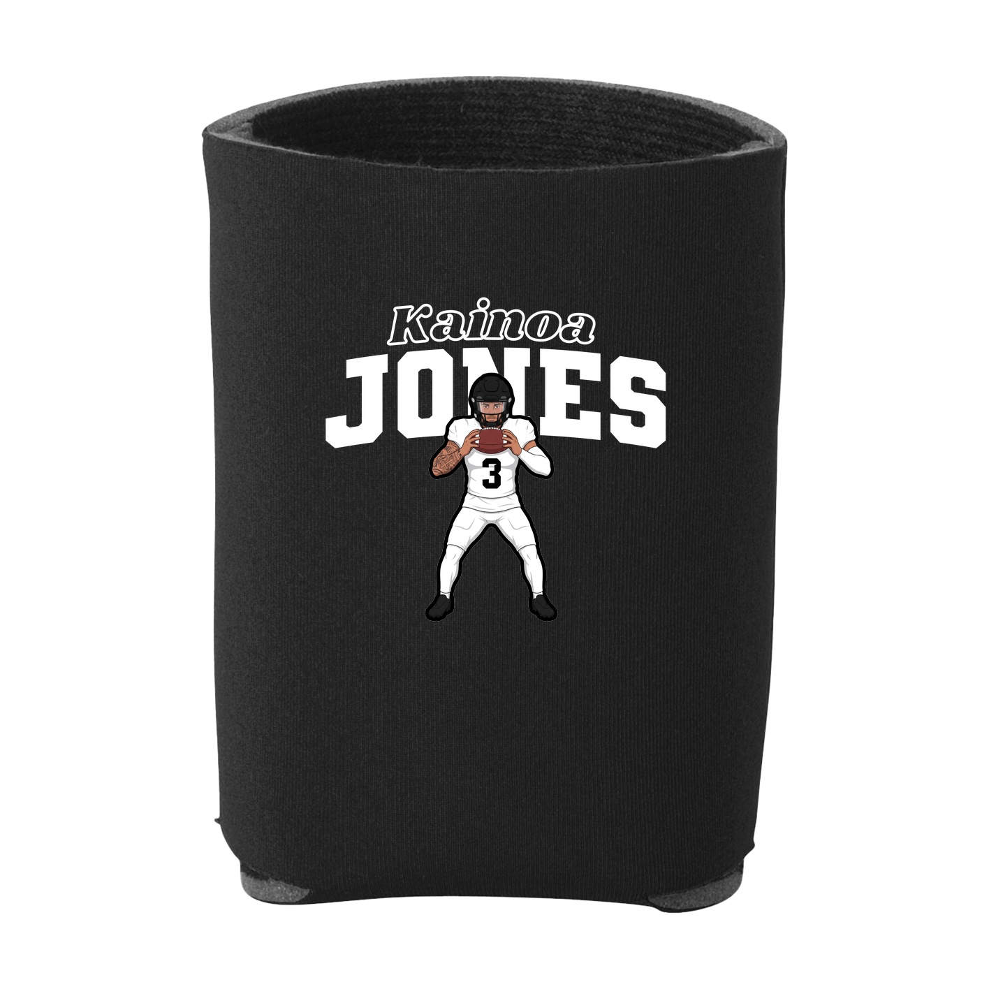 Can Holder — Name Arch in Black