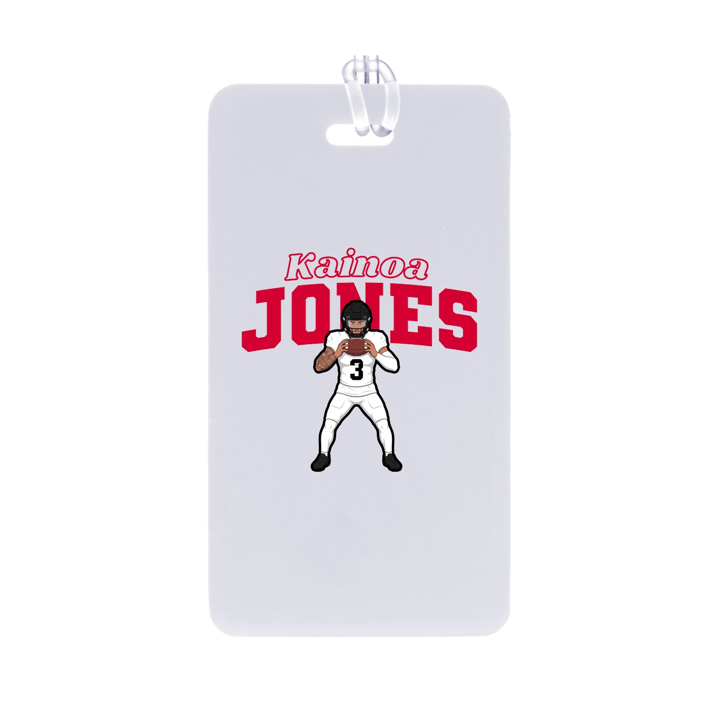 Bag Tag — Name Arch in Classic