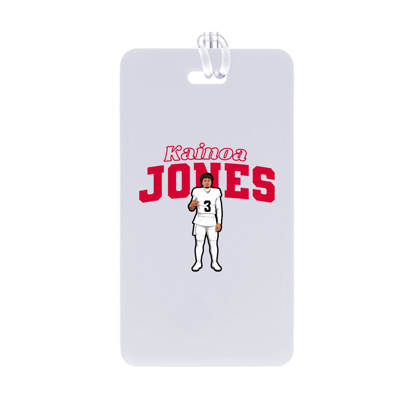 Bag Tag — Name Arch in Classic