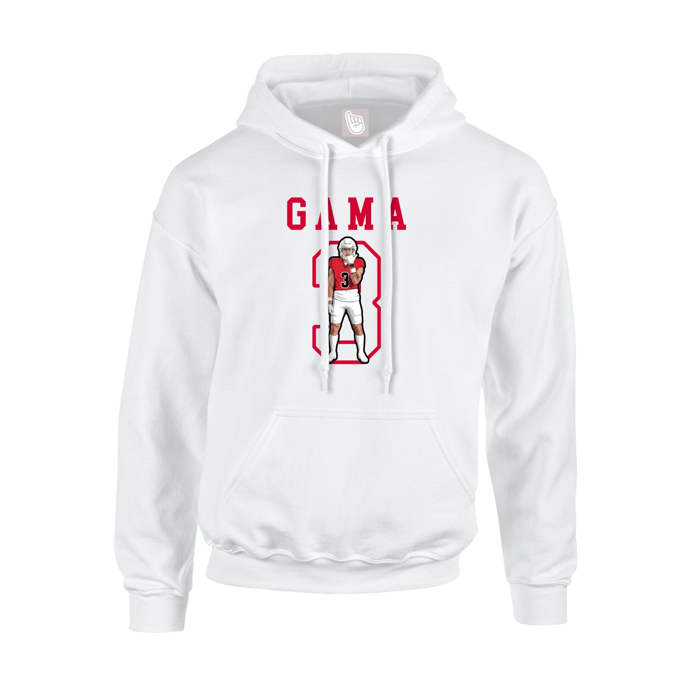 Youth Hoodie — Shirsey in White