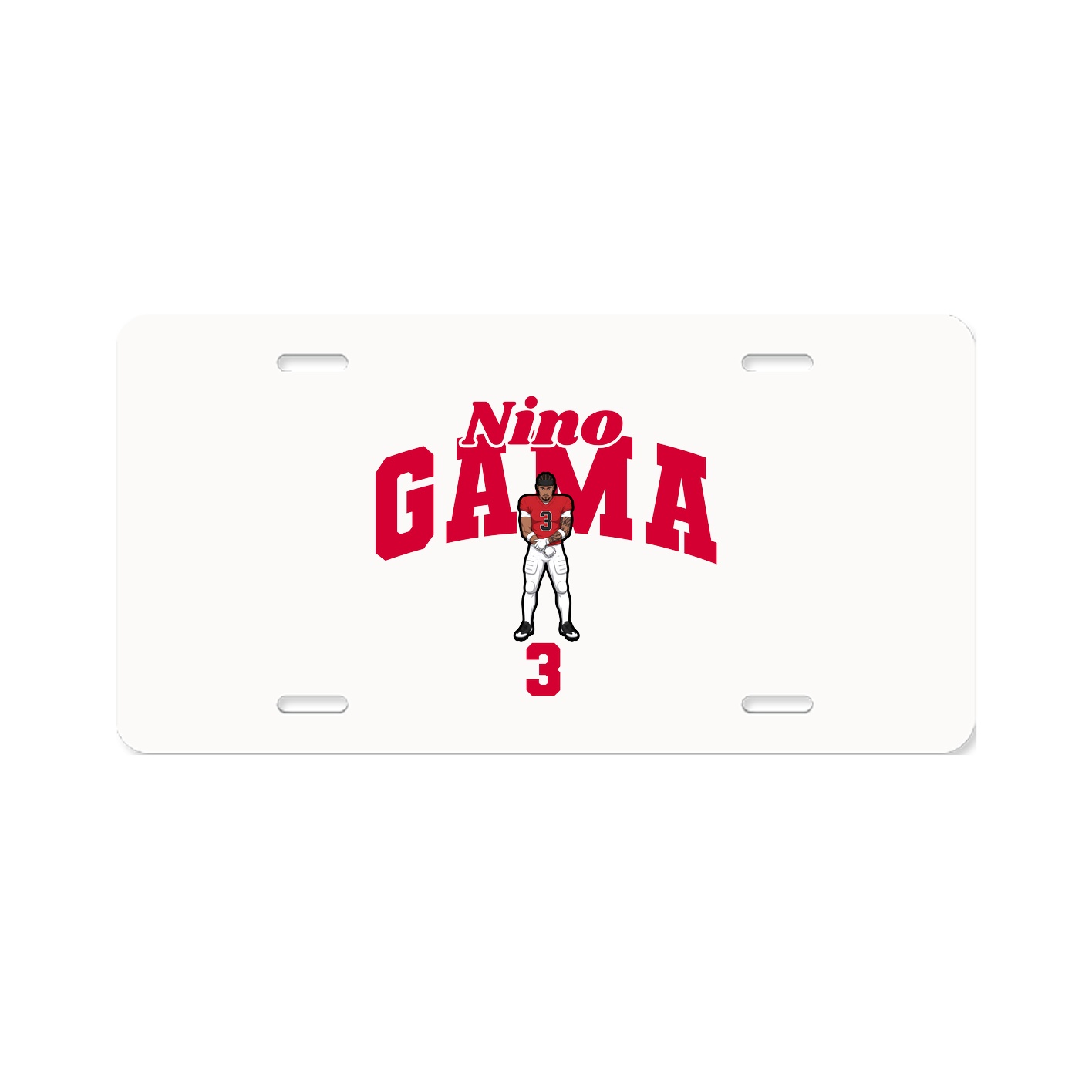 License Plate — Signature Arch in Classic