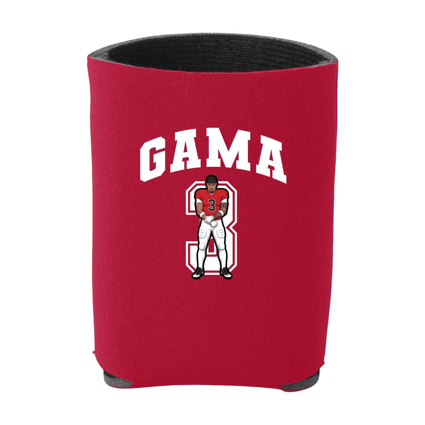 Can Holder — Number in Red