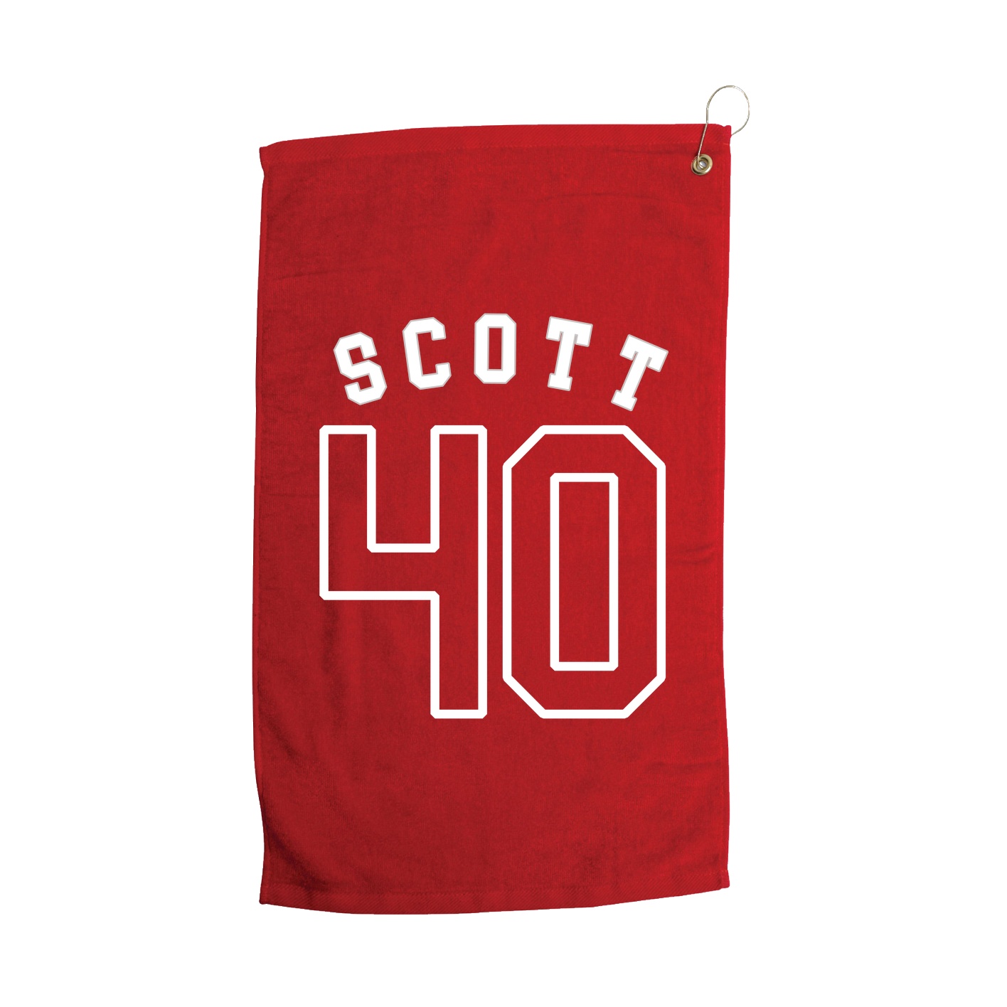Golf Towel — Shirsey Arch in Red