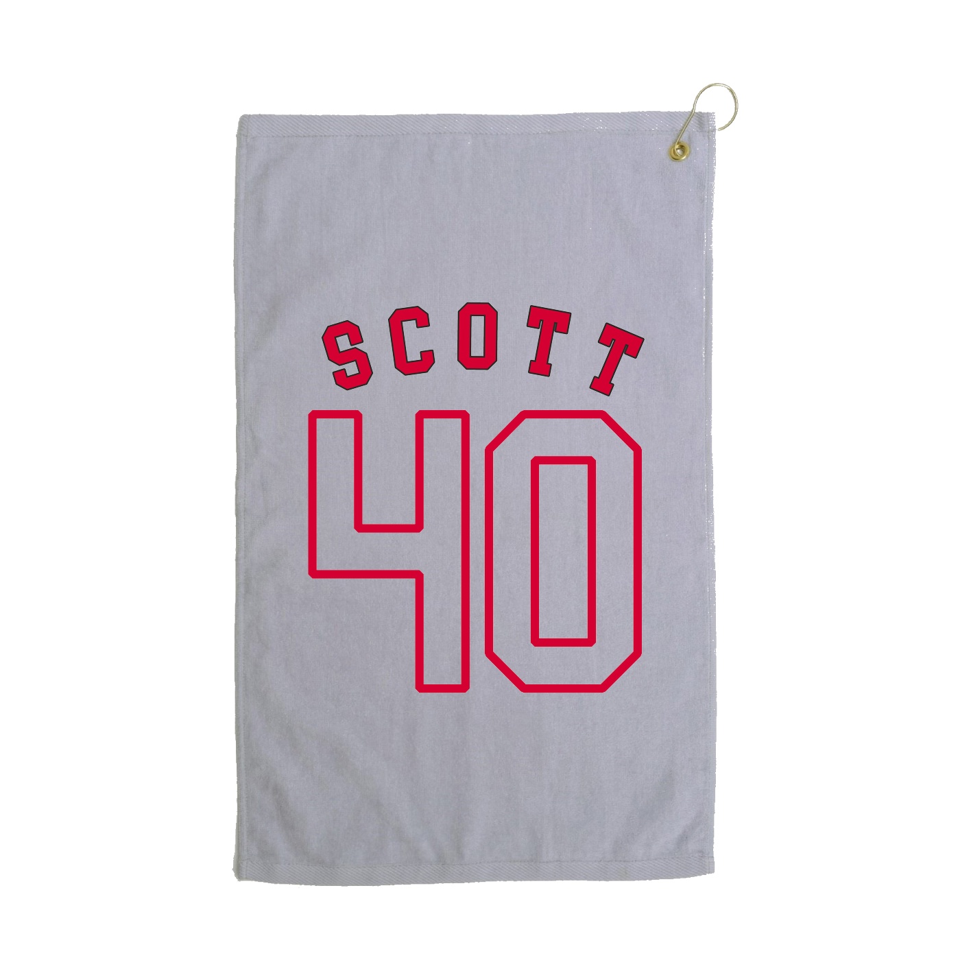 Golf Towel — Shirsey Arch in Grey