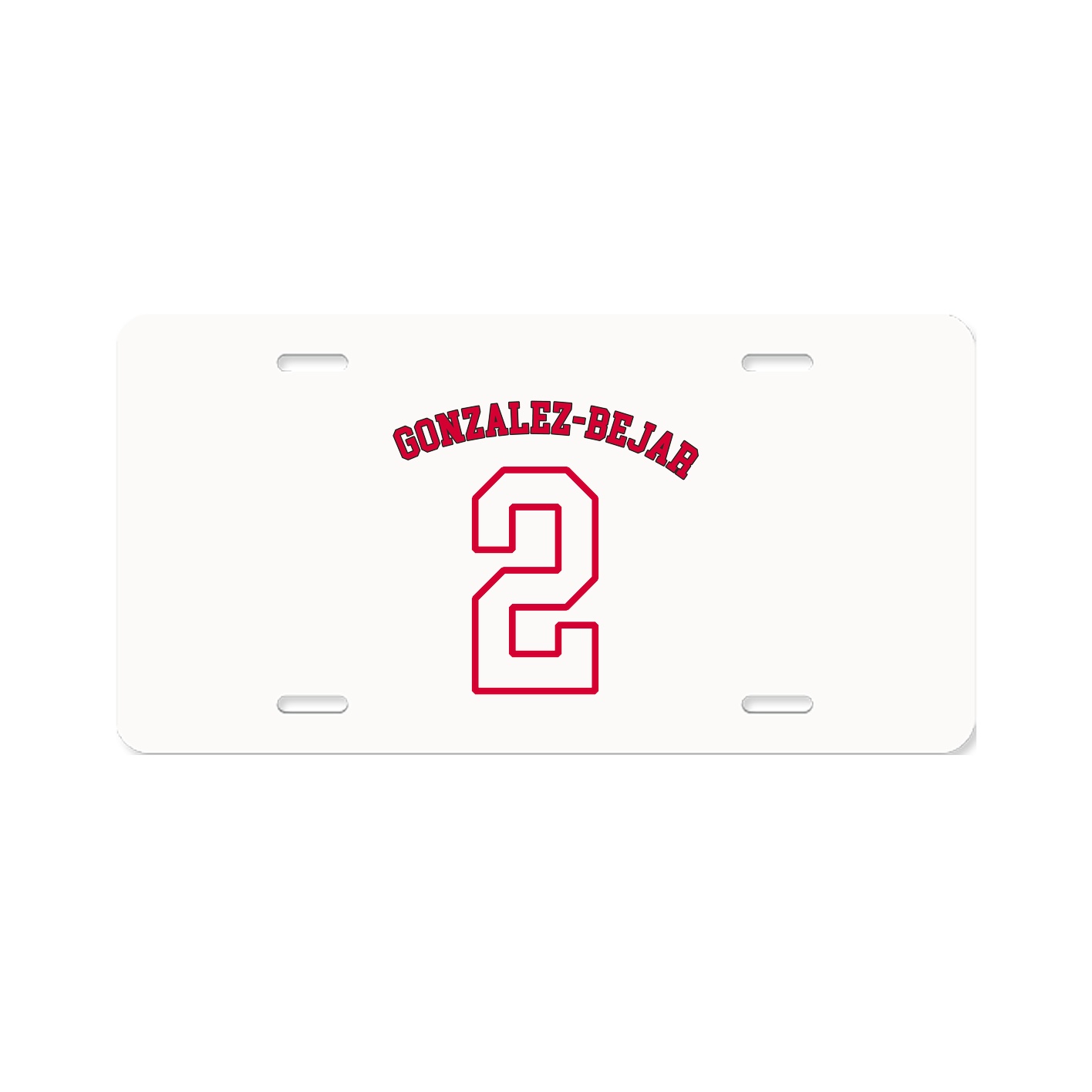 License Plate — Shirsey Arch in Classic
