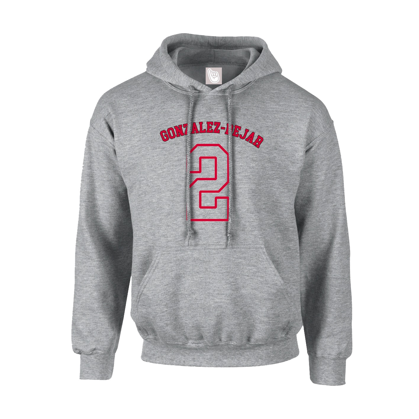 Hoodie — Shirsey Arch in Grey