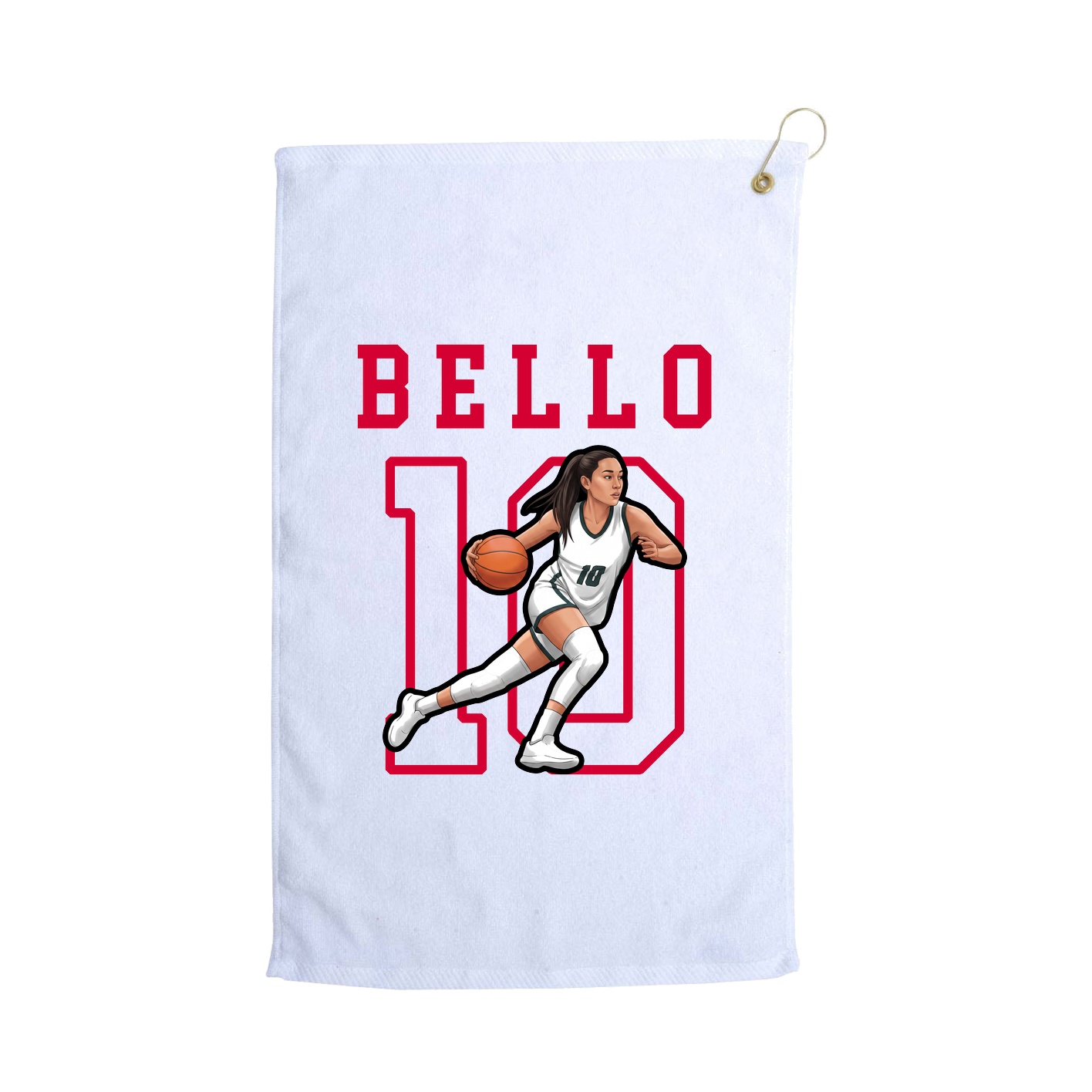 Golf Towel — Shirsey in White