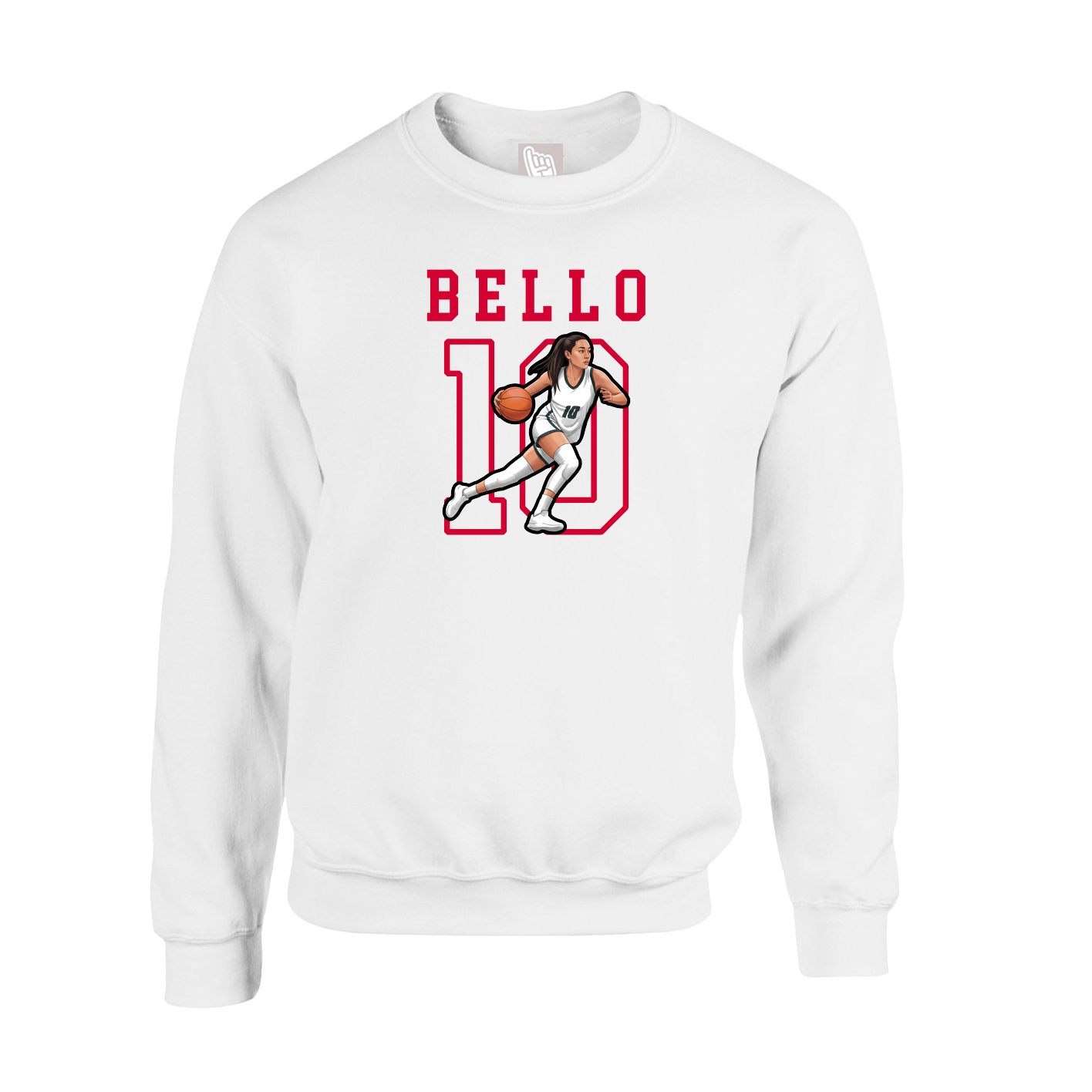 Fleece Crew — Shirsey in White