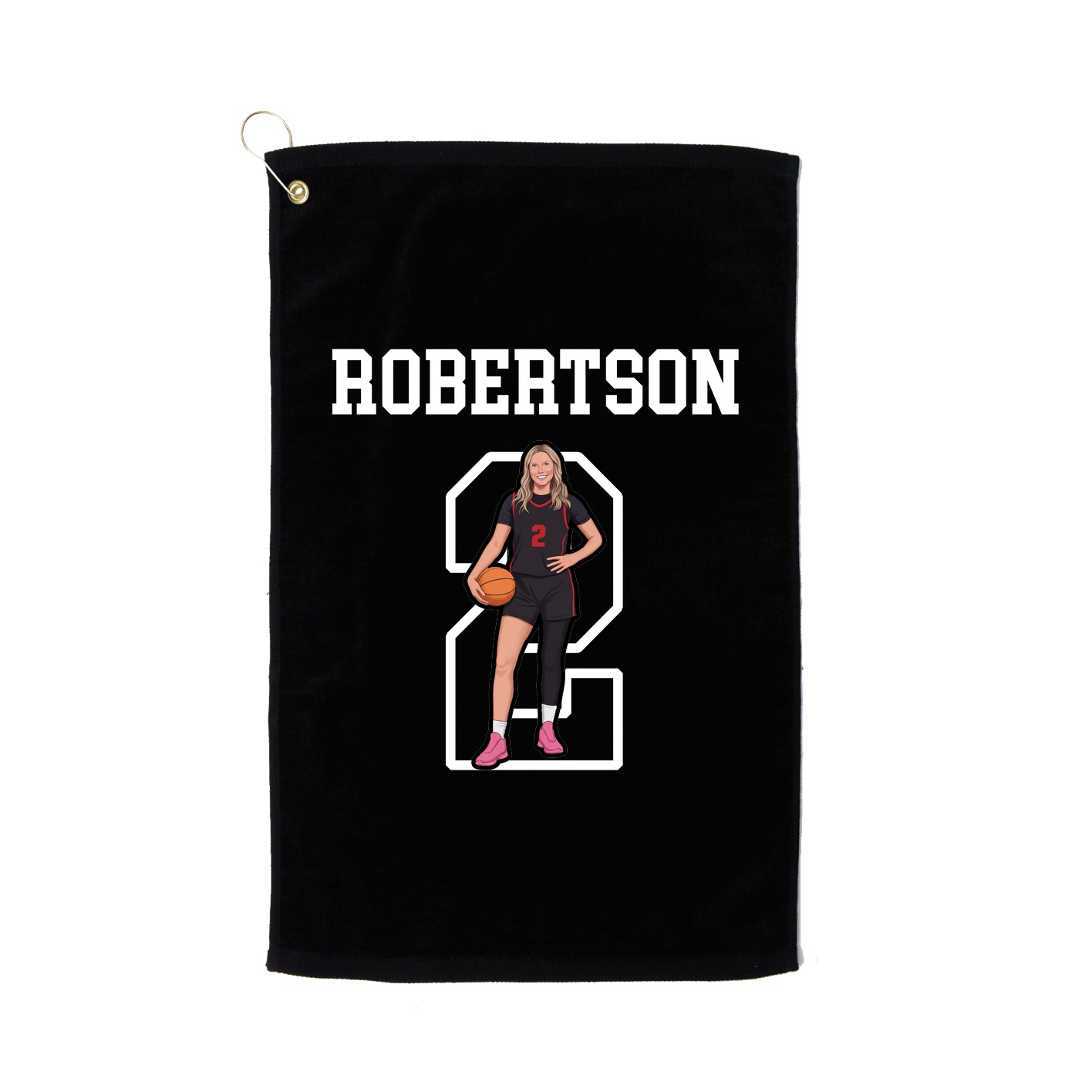 Golf Towel — Shirsey in Black