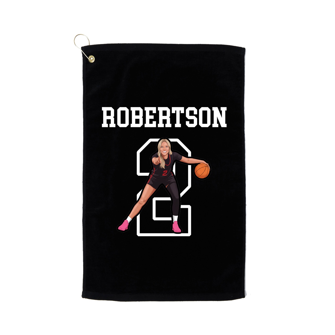 Golf Towel — Shirsey in Black