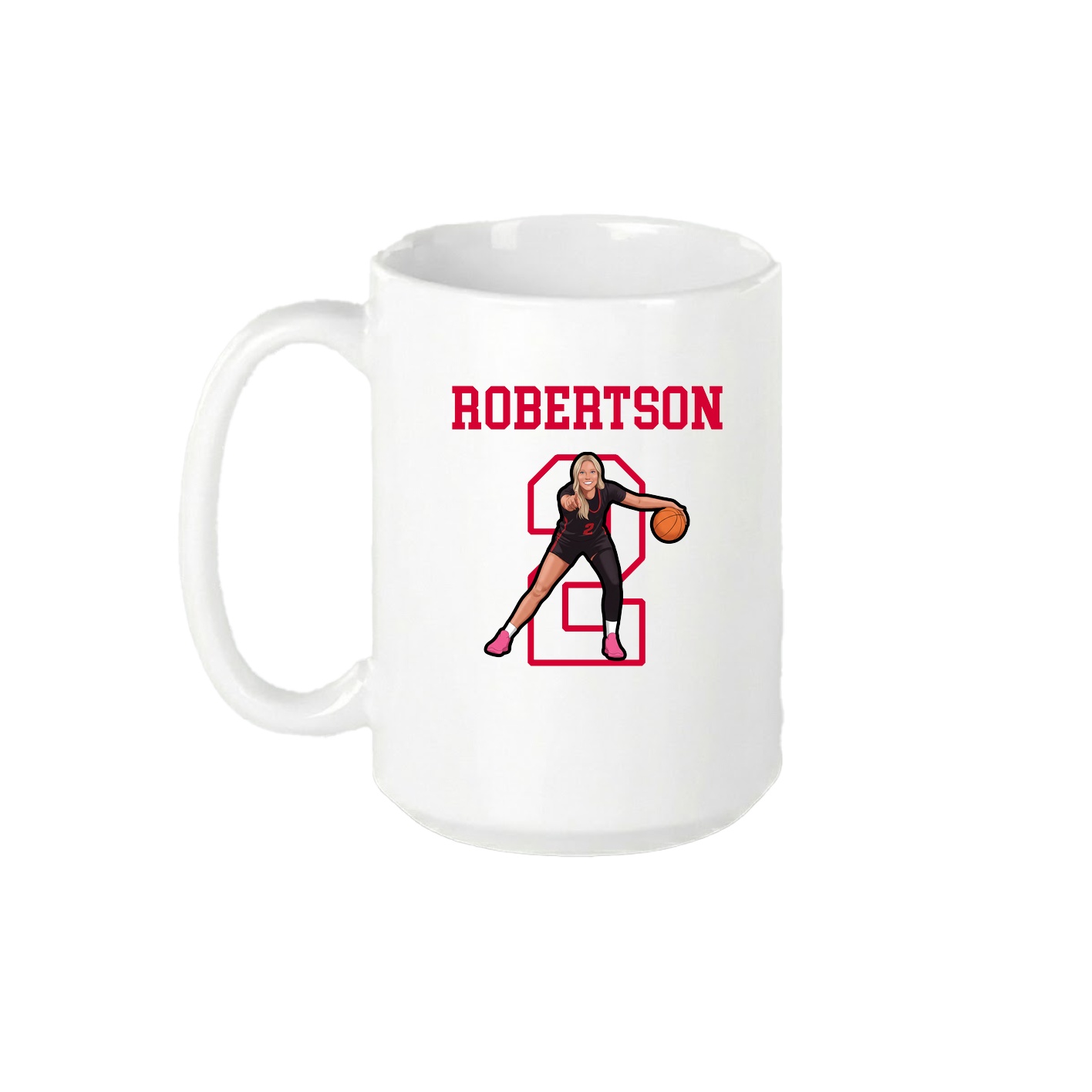 15oz Coffee Mug — Shirsey in White