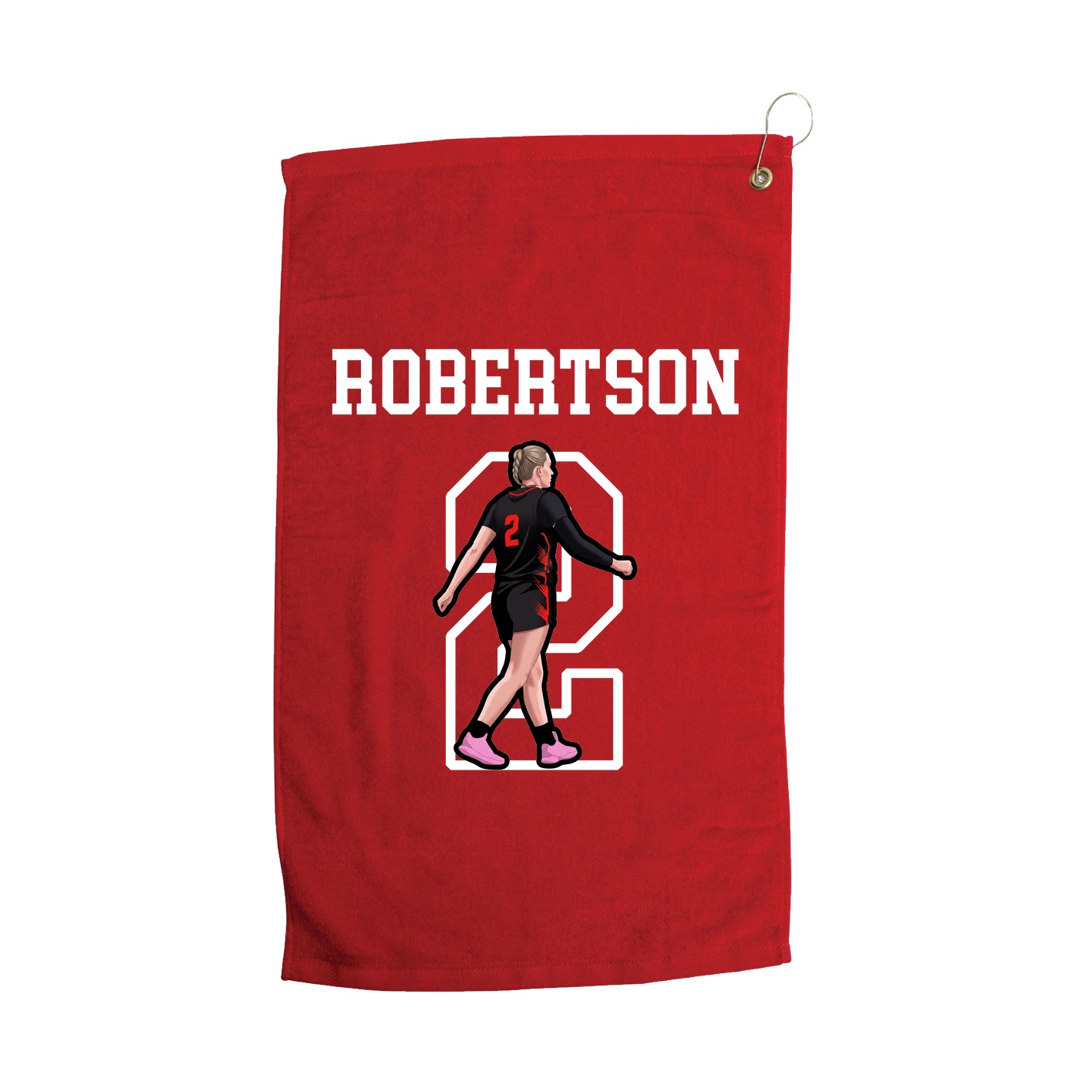 Golf Towel — Shirsey in Red