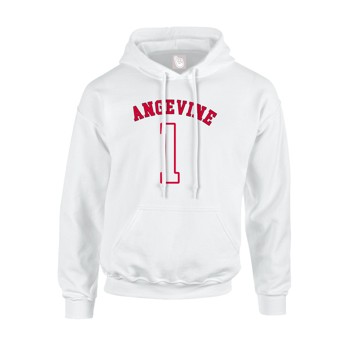 Hoodie — Shirsey Arch in White
