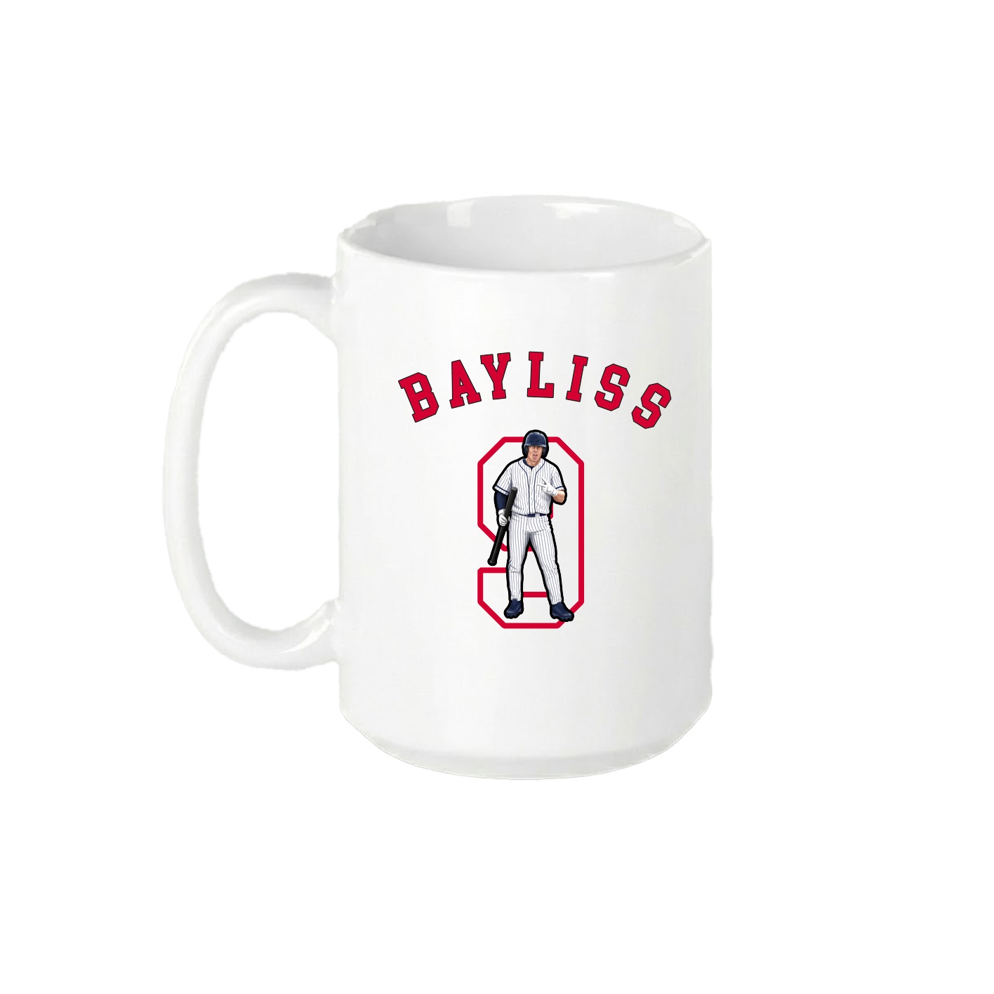 15oz Coffee Mug — Shirsey Arch in White