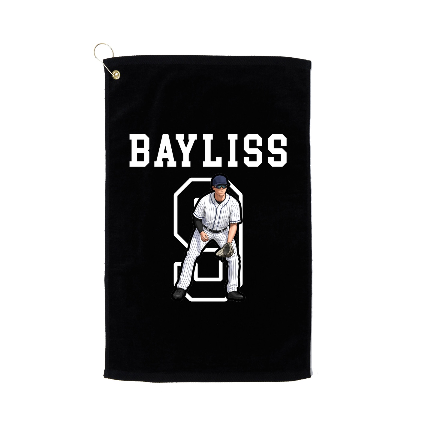 Golf Towel — Shirsey in Black