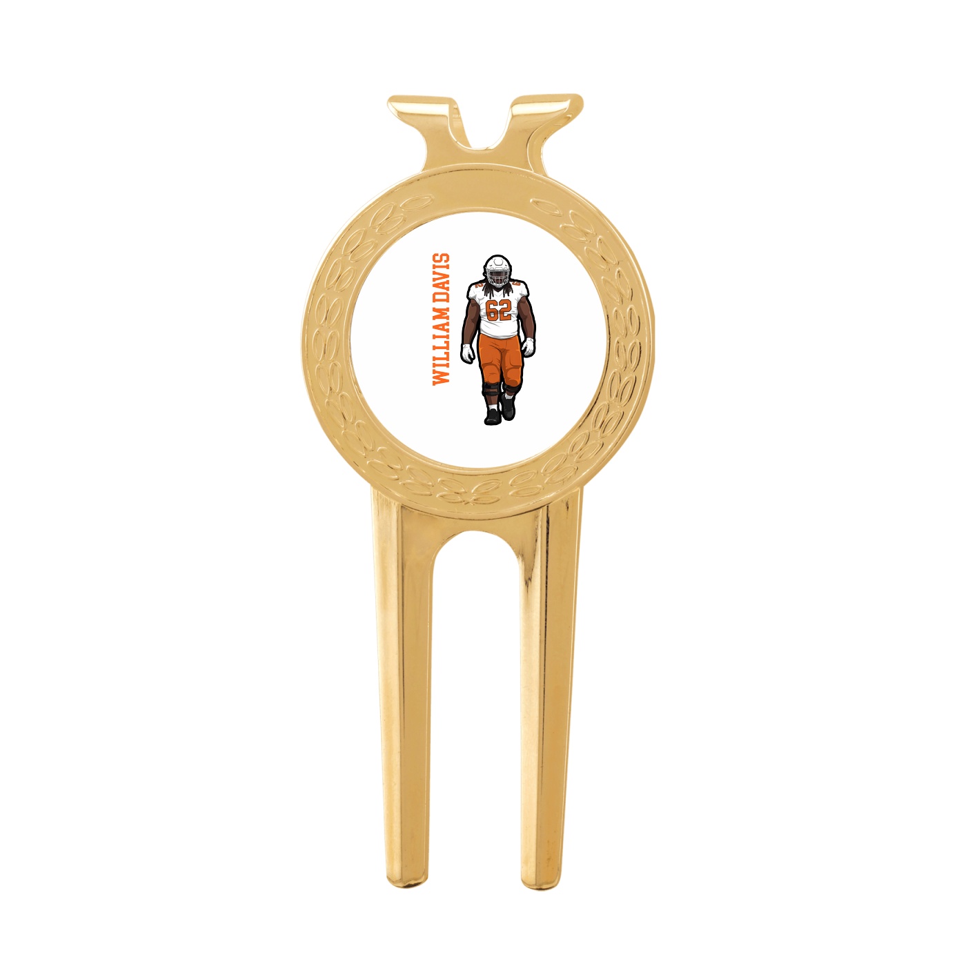 Divot Tool with Ball Marker — Name Vertical in Classic
