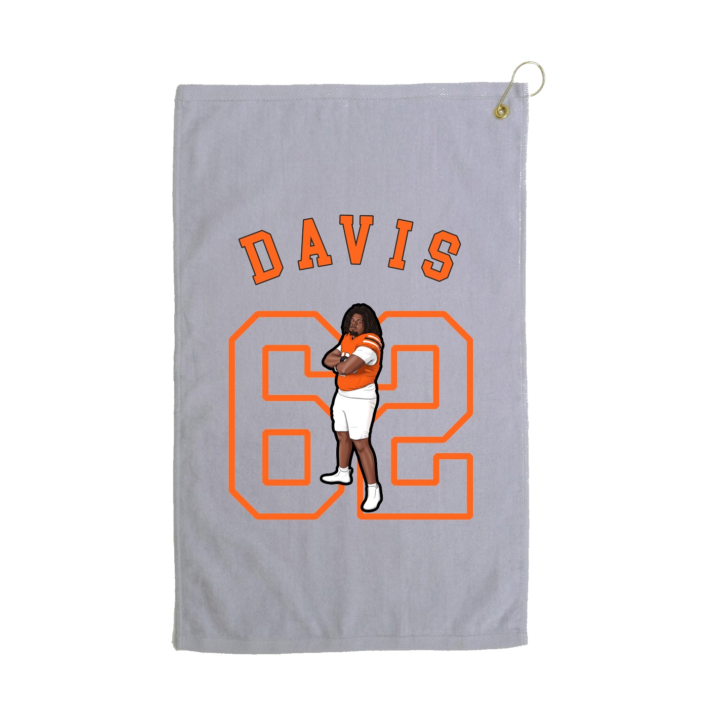 Golf Towel — Shirsey Arch in Grey