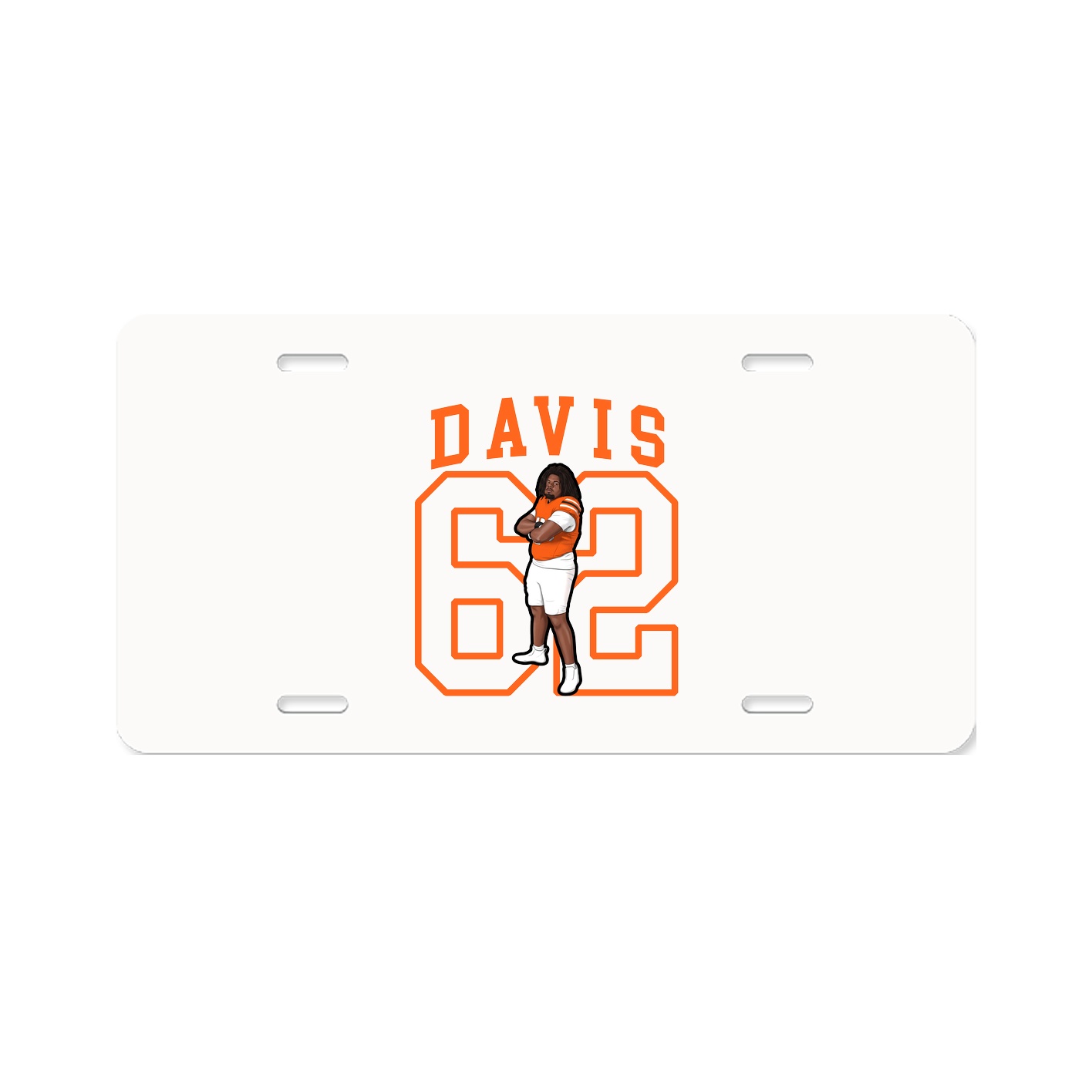 Aluminum License Plate