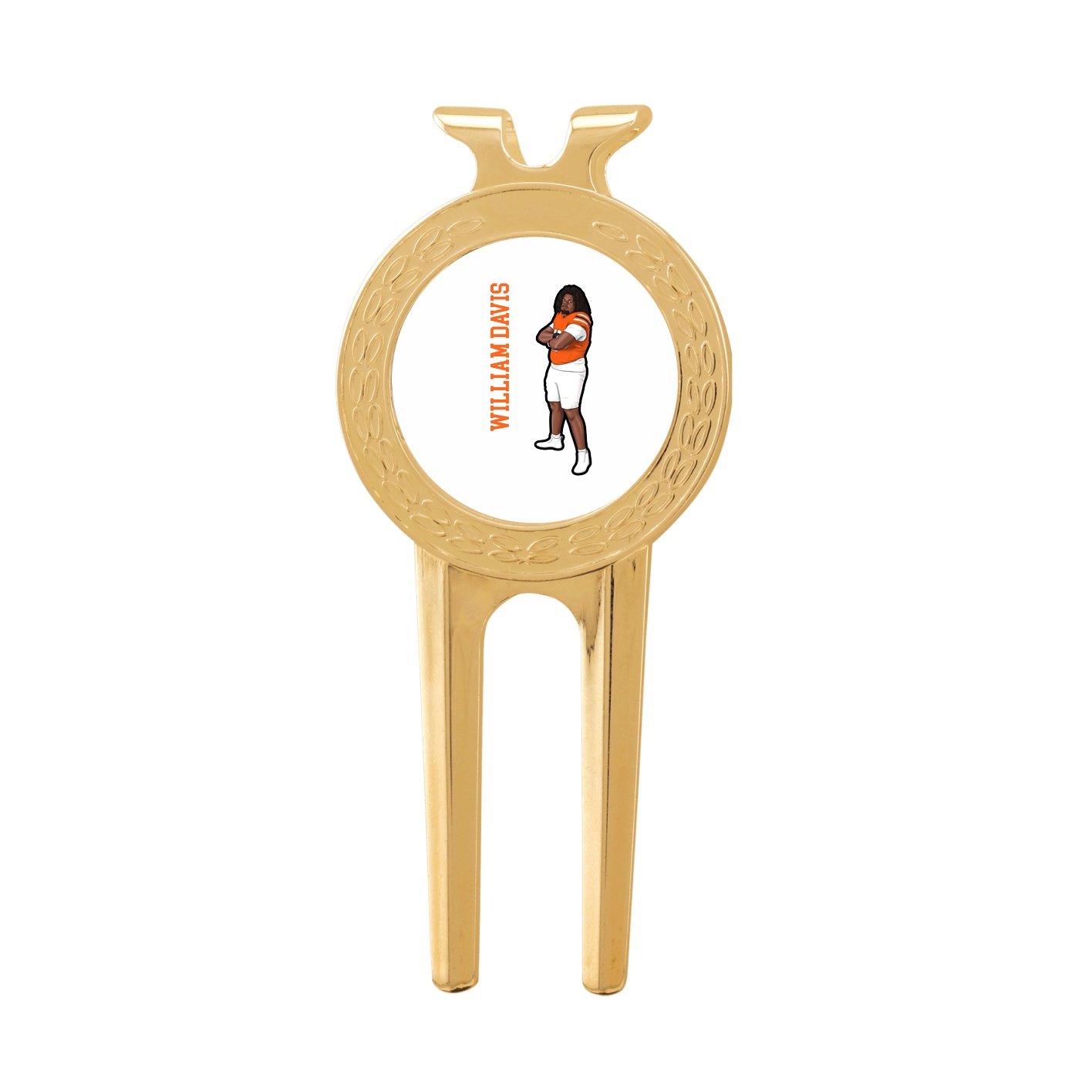Divot Tool with Ball Marker — Name Vertical in Classic