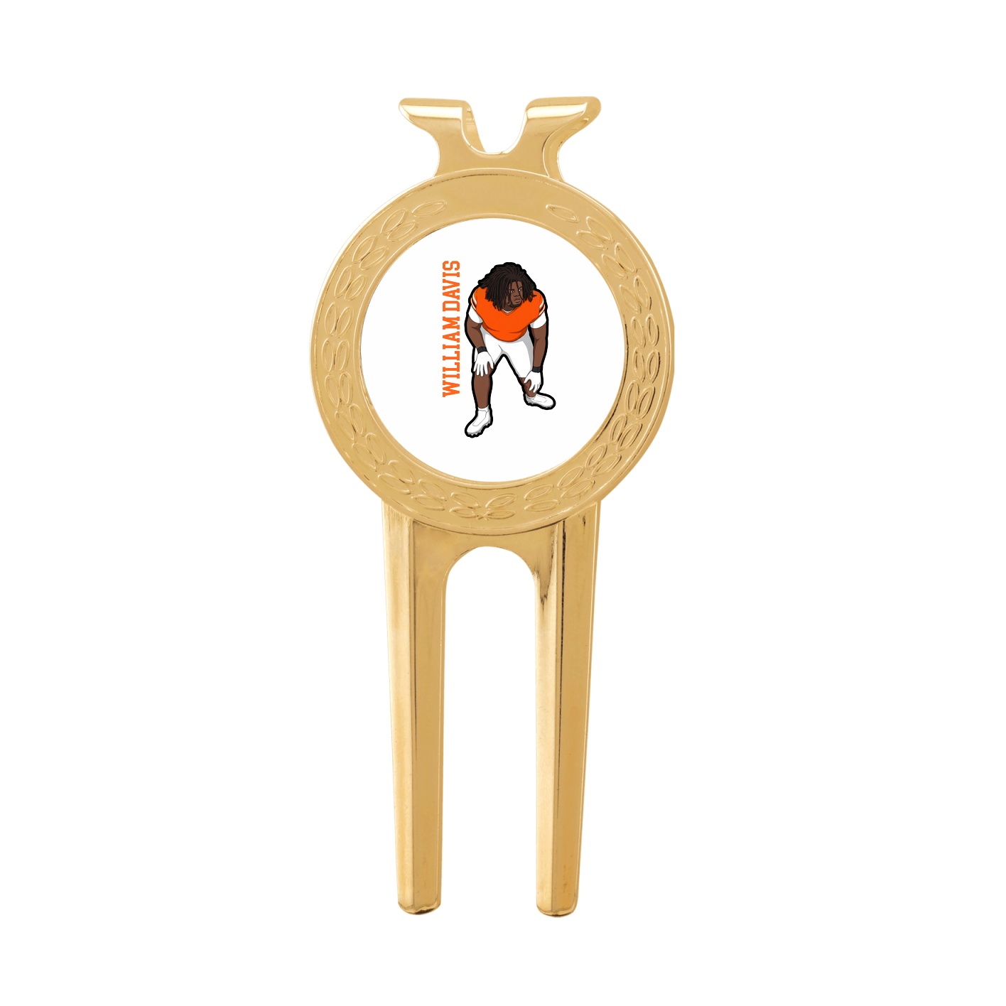 Divot Tool with Ball Marker — Name Vertical in Classic