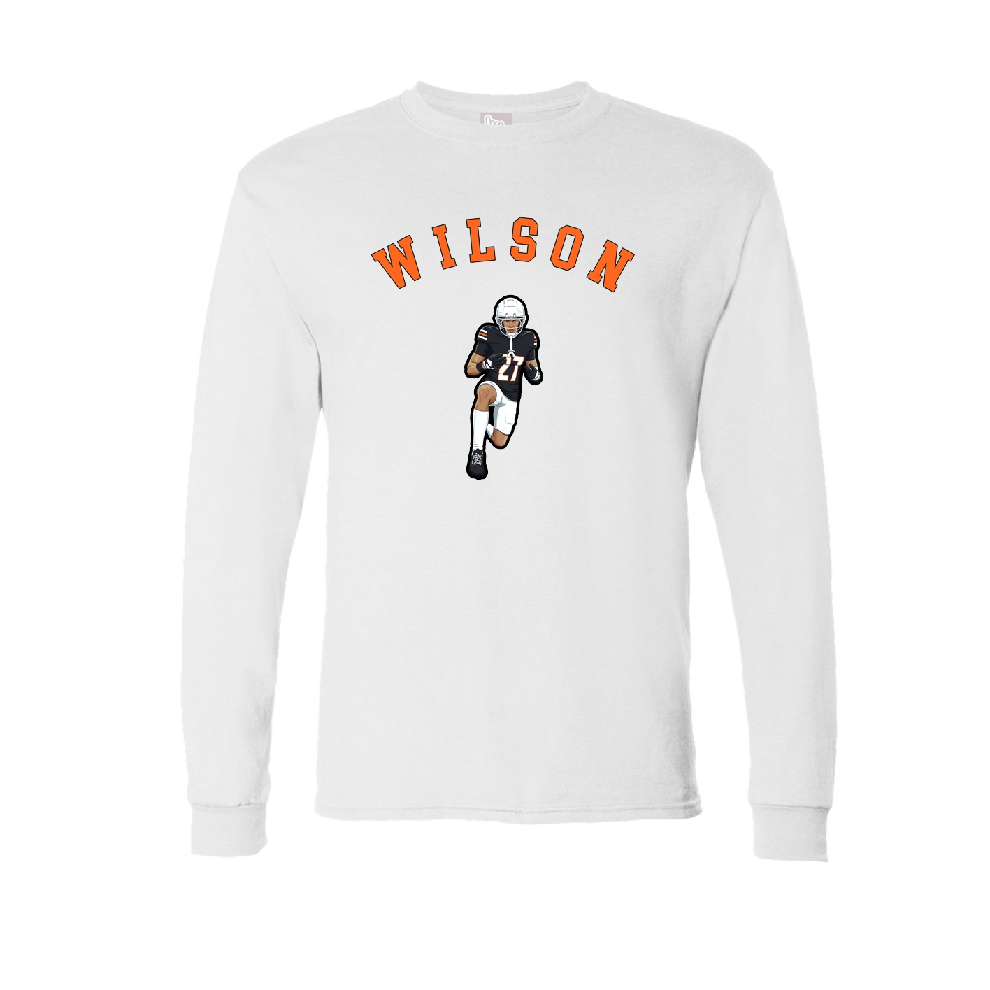 Long Sleeve Tee — Shirsey Arch in White