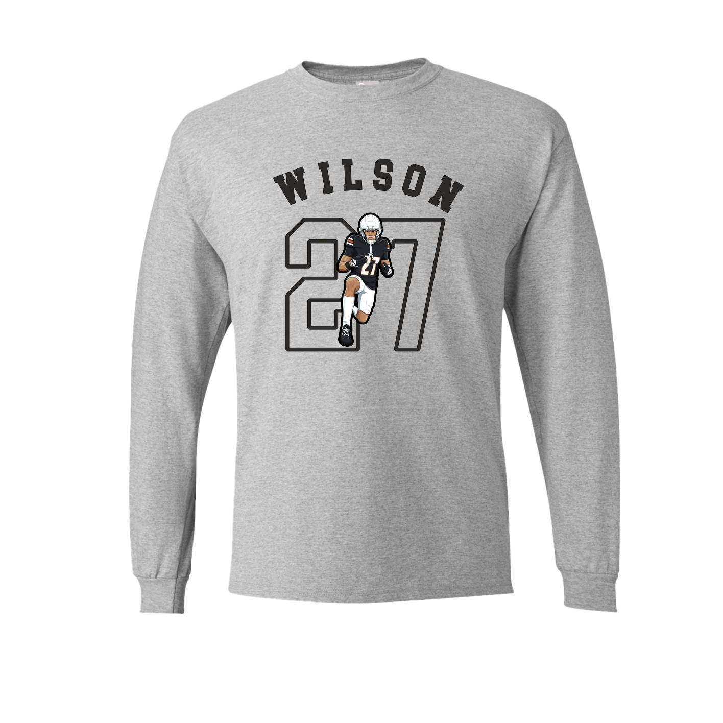 Long Sleeve Tee — Shirsey Arch in Grey