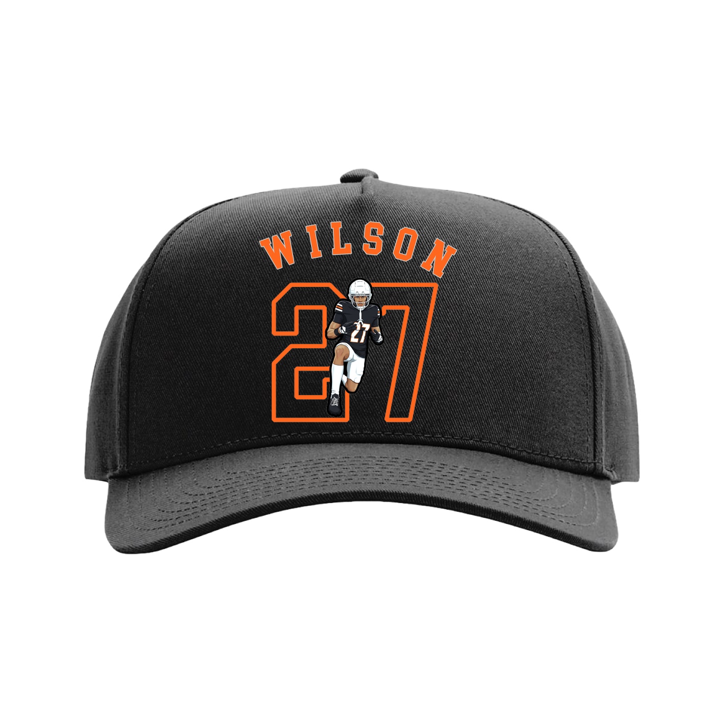 Full Fabric Five-Panel Champ Cap