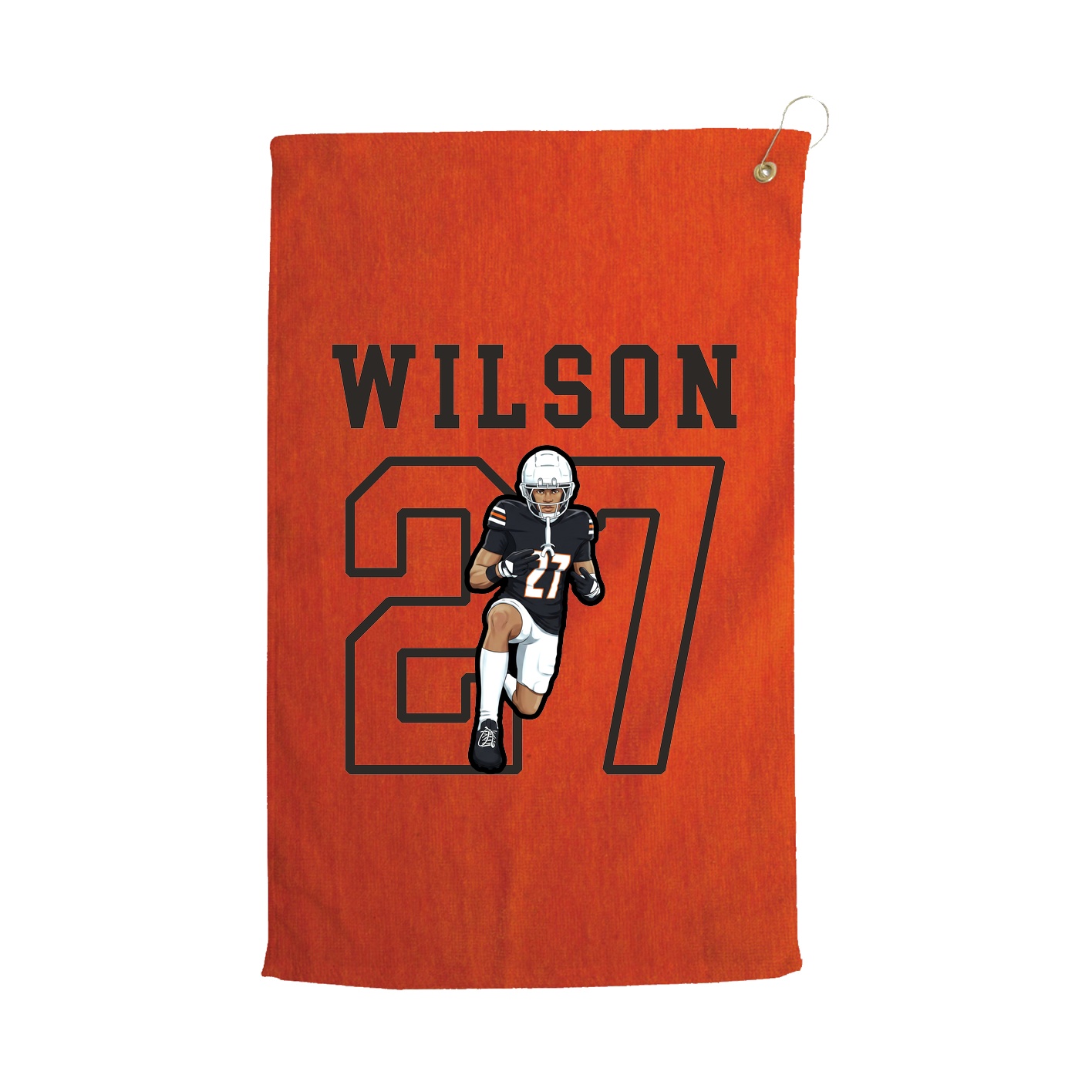 Golf Towel — Shirsey in Orange