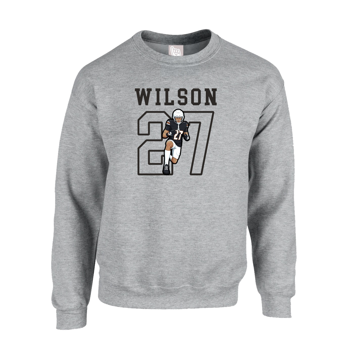 Fleece Crew — Shirsey in Grey