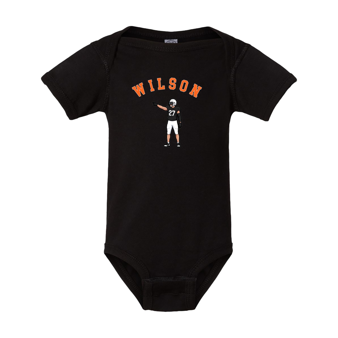 Baby Onesie — Shirsey Arch in Black