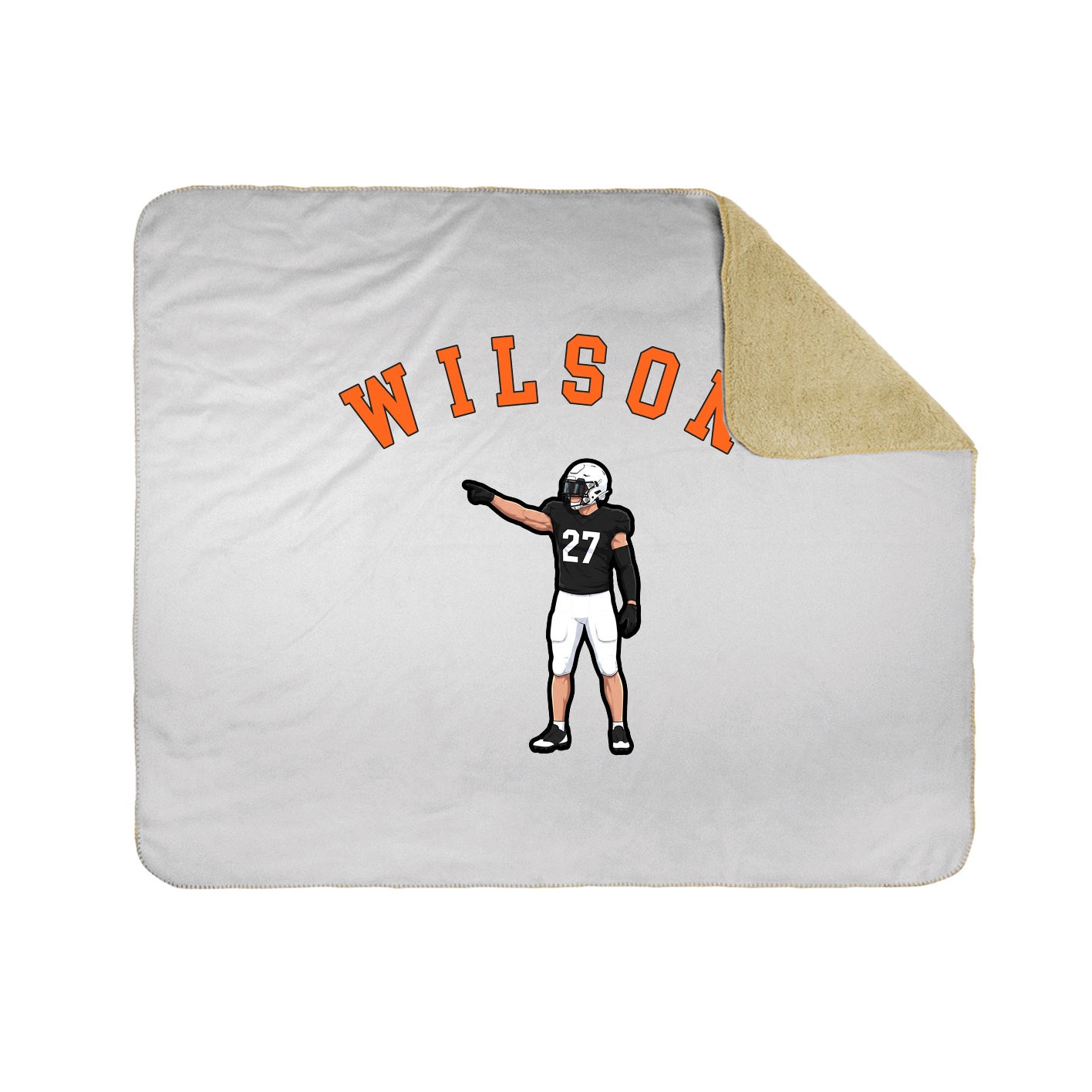 Throw Blanket — Shirsey Arch in White