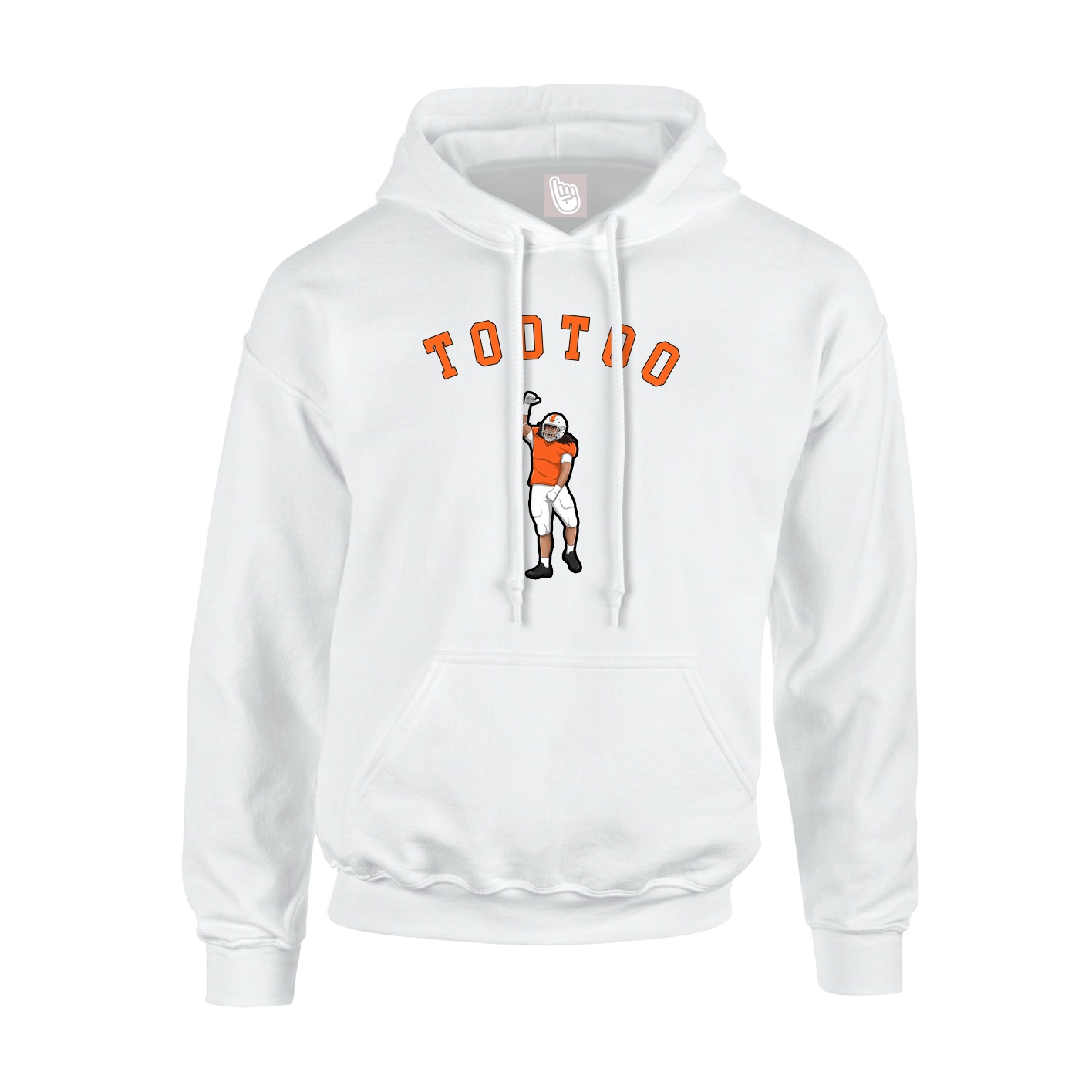 Hoodie — Shirsey Arch in White