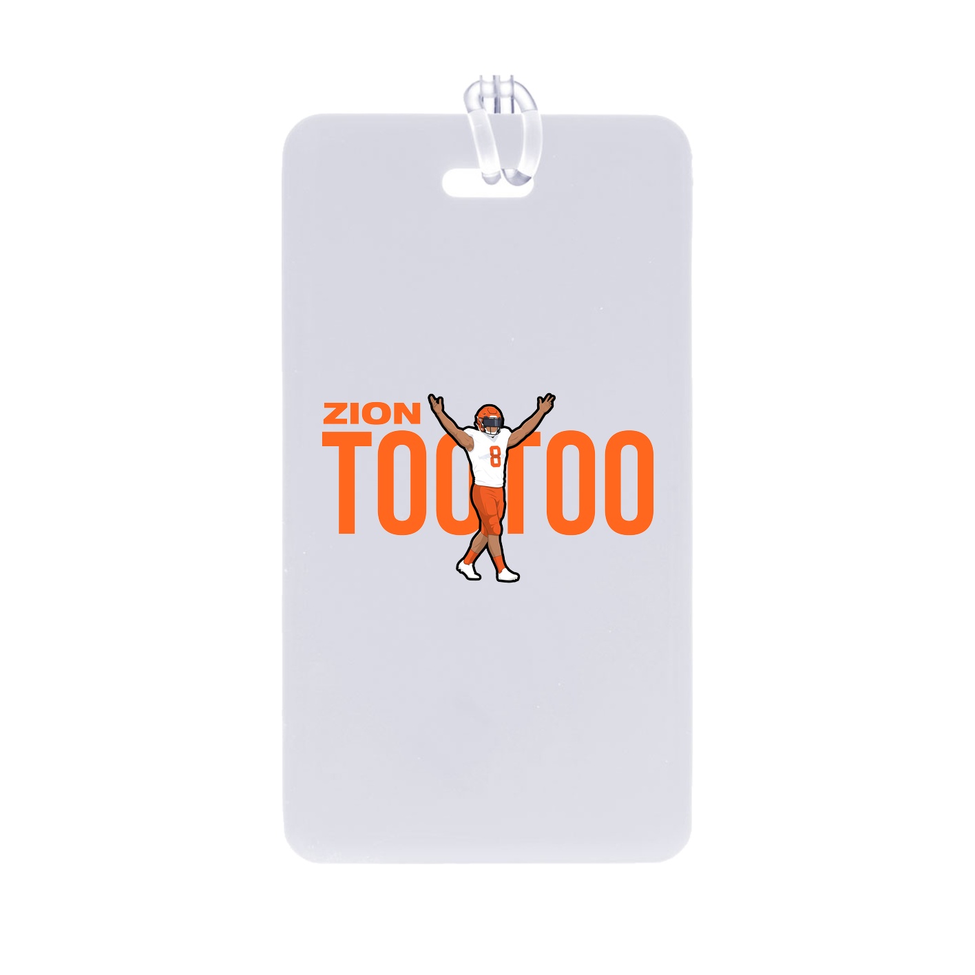 Bag Tag — Player Name in Classic