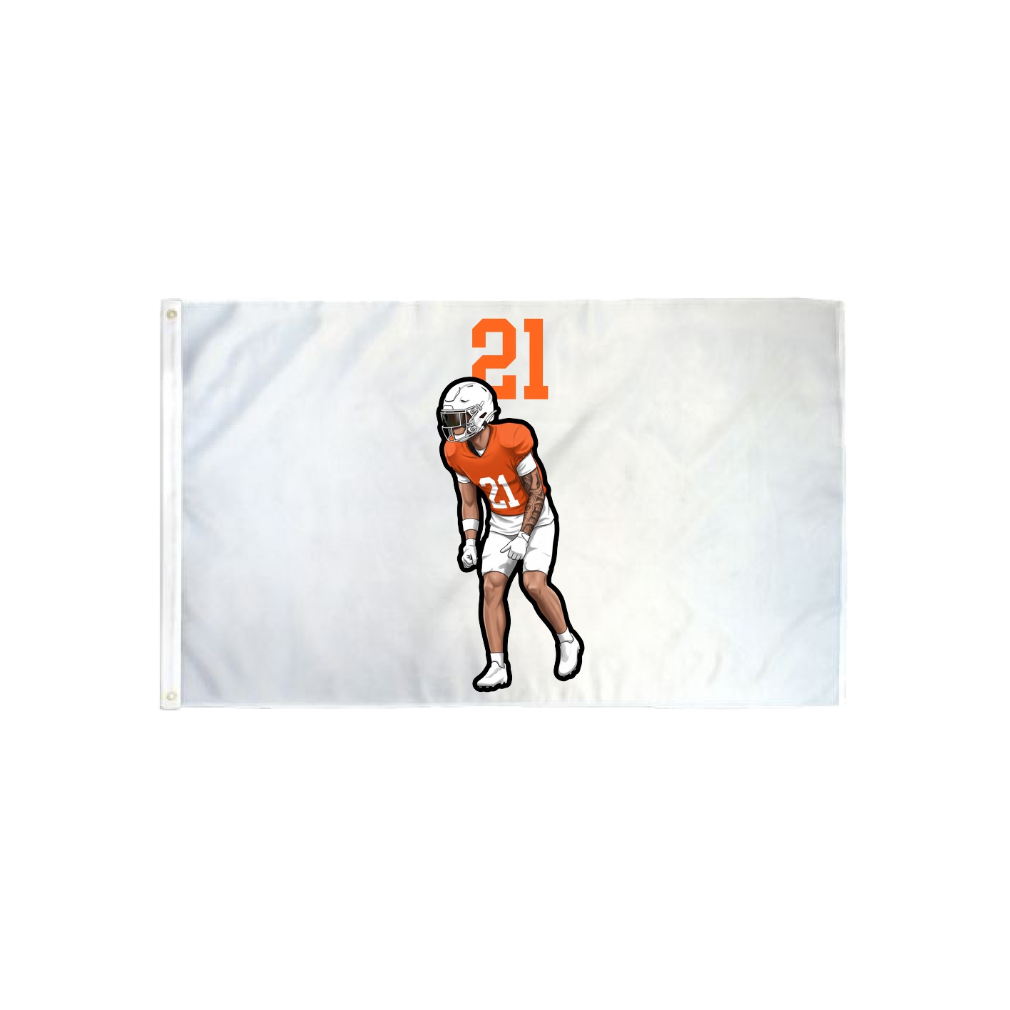 3x5 Flag — Number Top in Classic