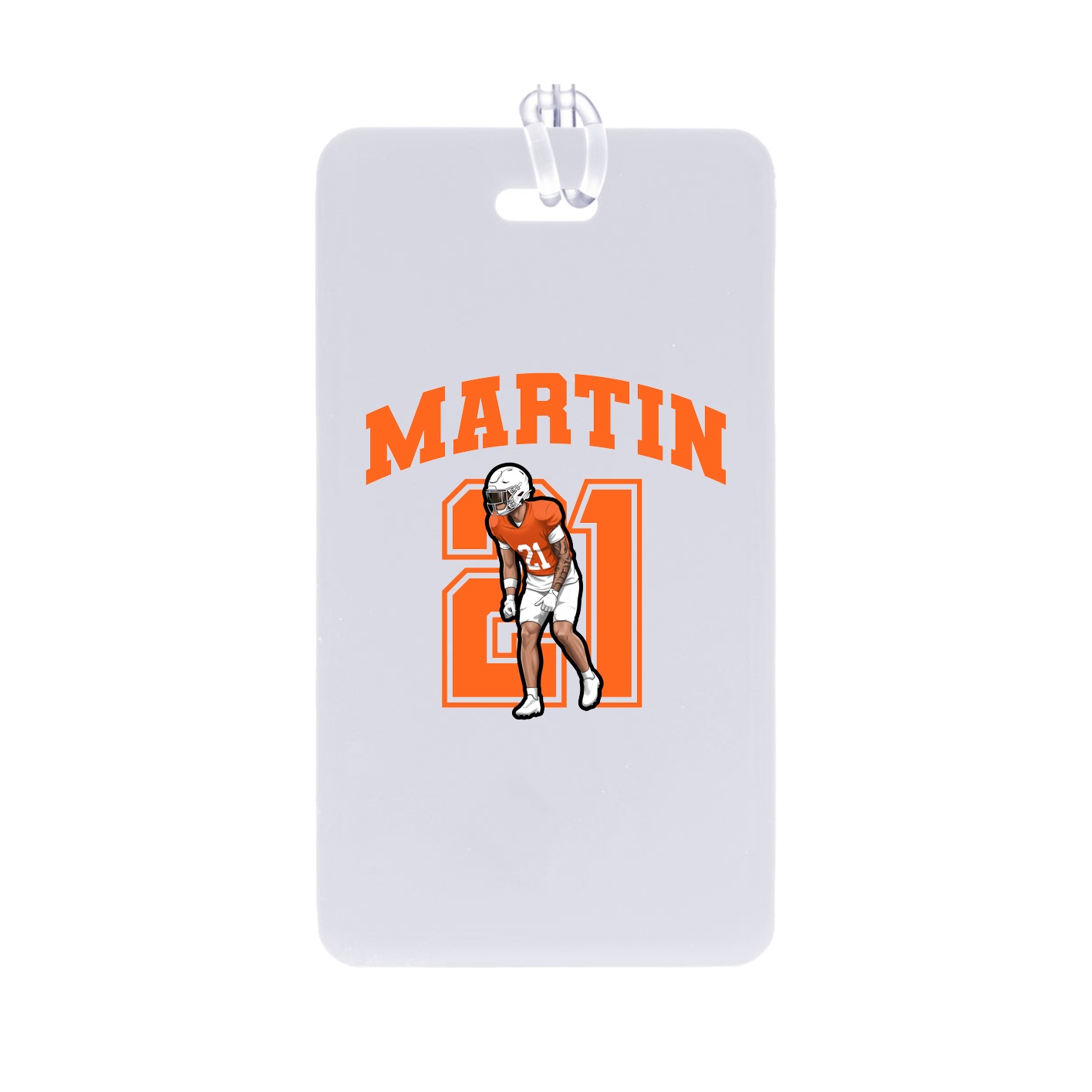 Bag Tag — Number in Classic