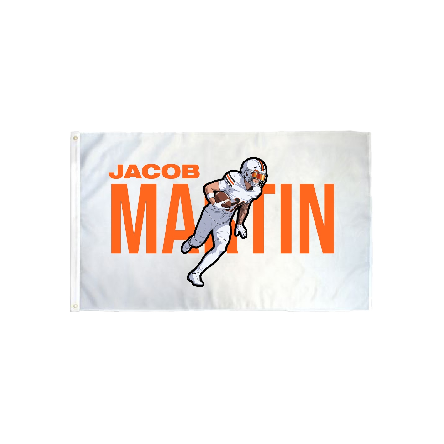3x5 Flag — Player Name in Classic