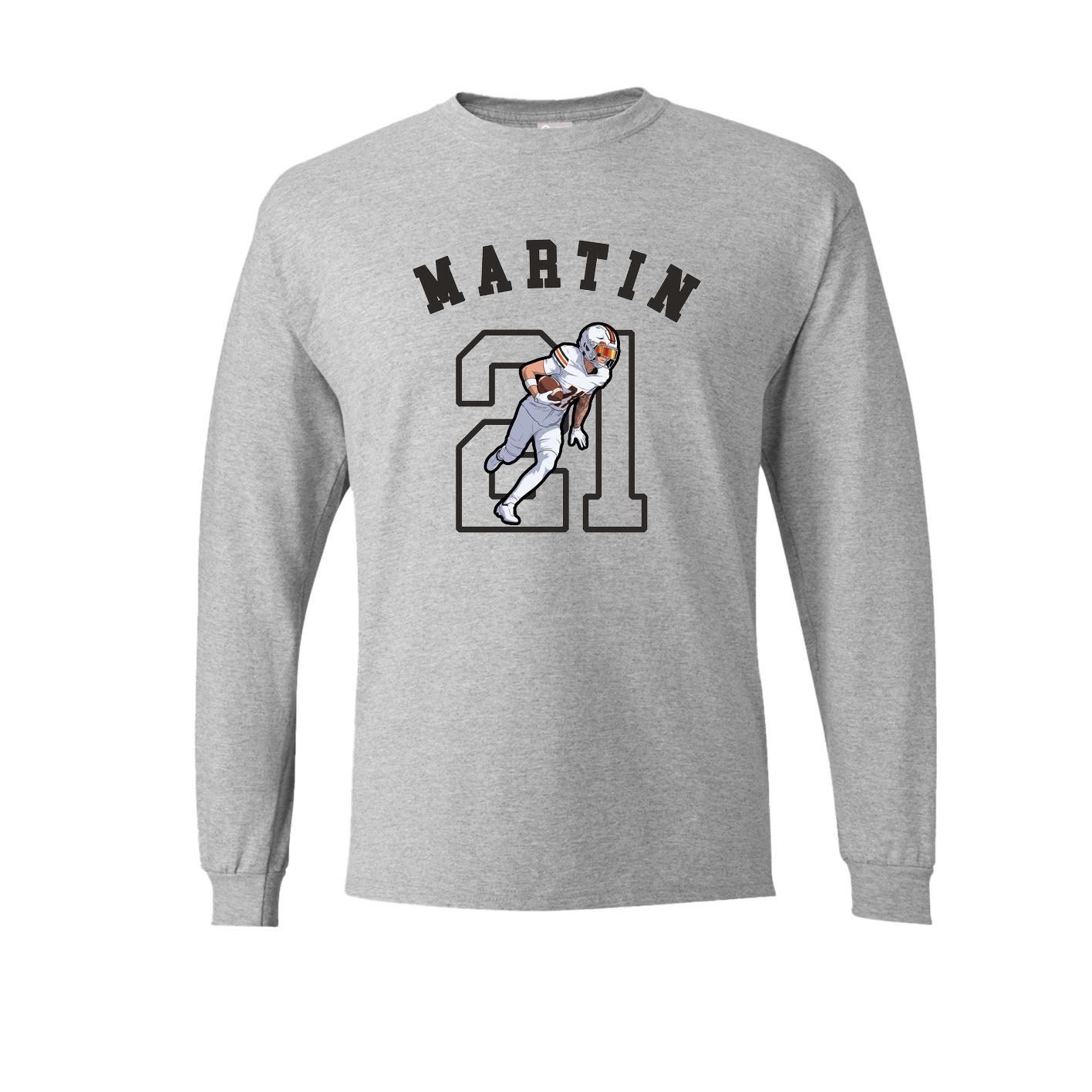 Long Sleeve Tee — Shirsey Arch in Grey