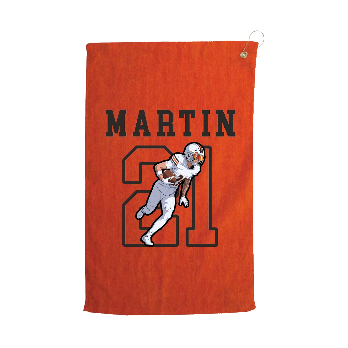 Golf Towel — Shirsey in Orange