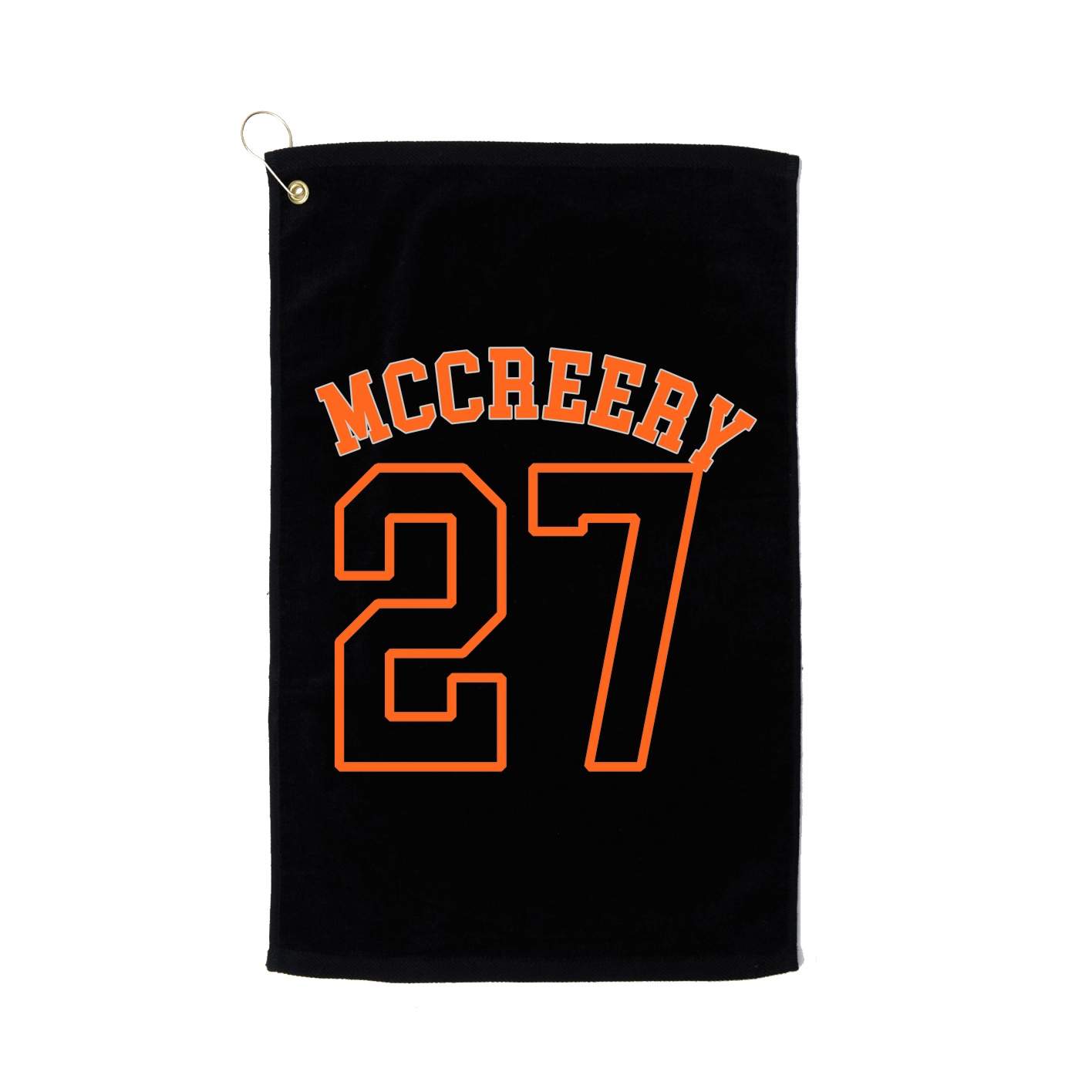 Golf Towel — Shirsey Arch in Black