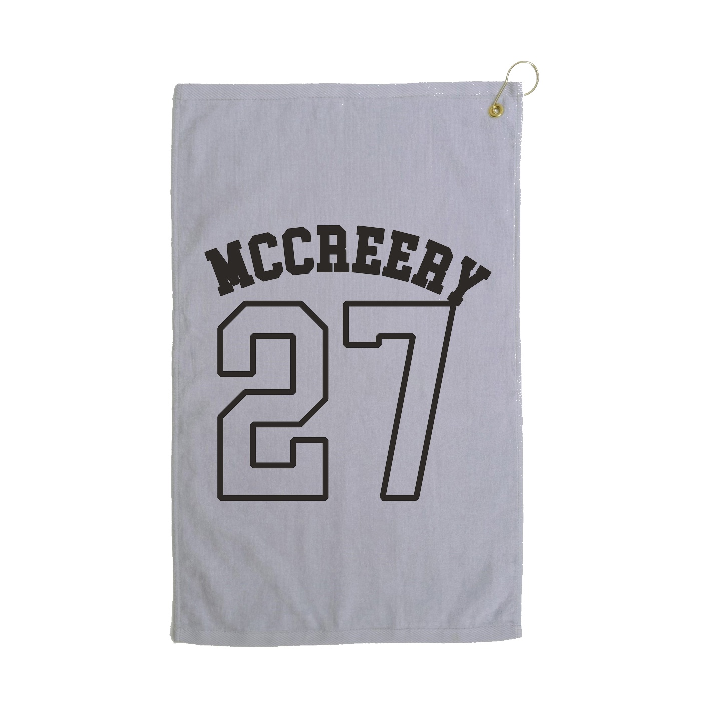 Golf Towel — Shirsey Arch in Grey