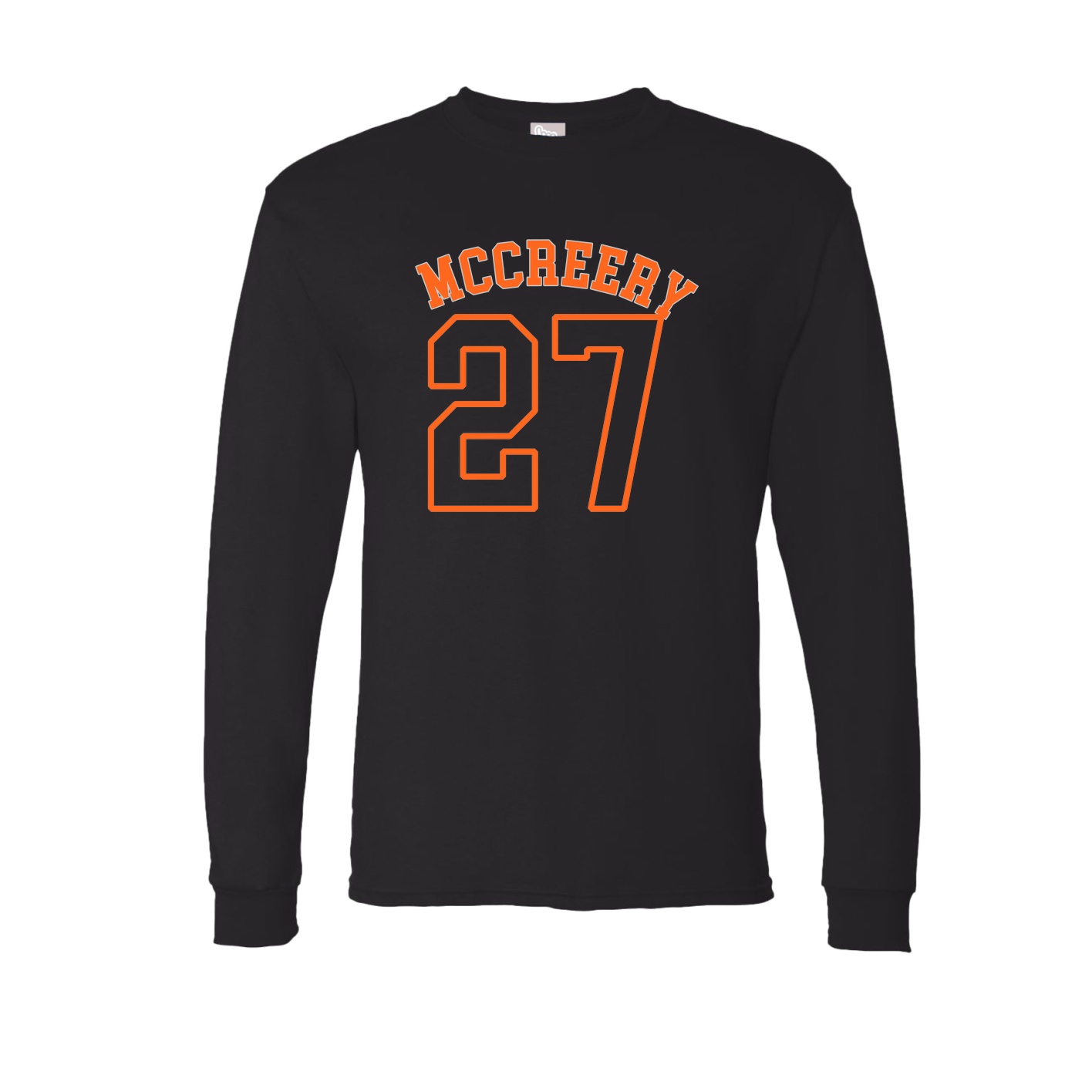Long Sleeve Tee — Shirsey Arch in Black