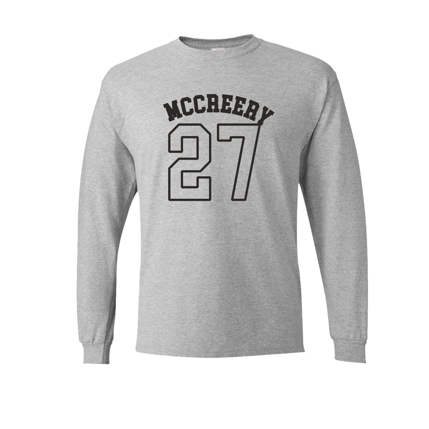 Long Sleeve Tee — Shirsey Arch in Grey